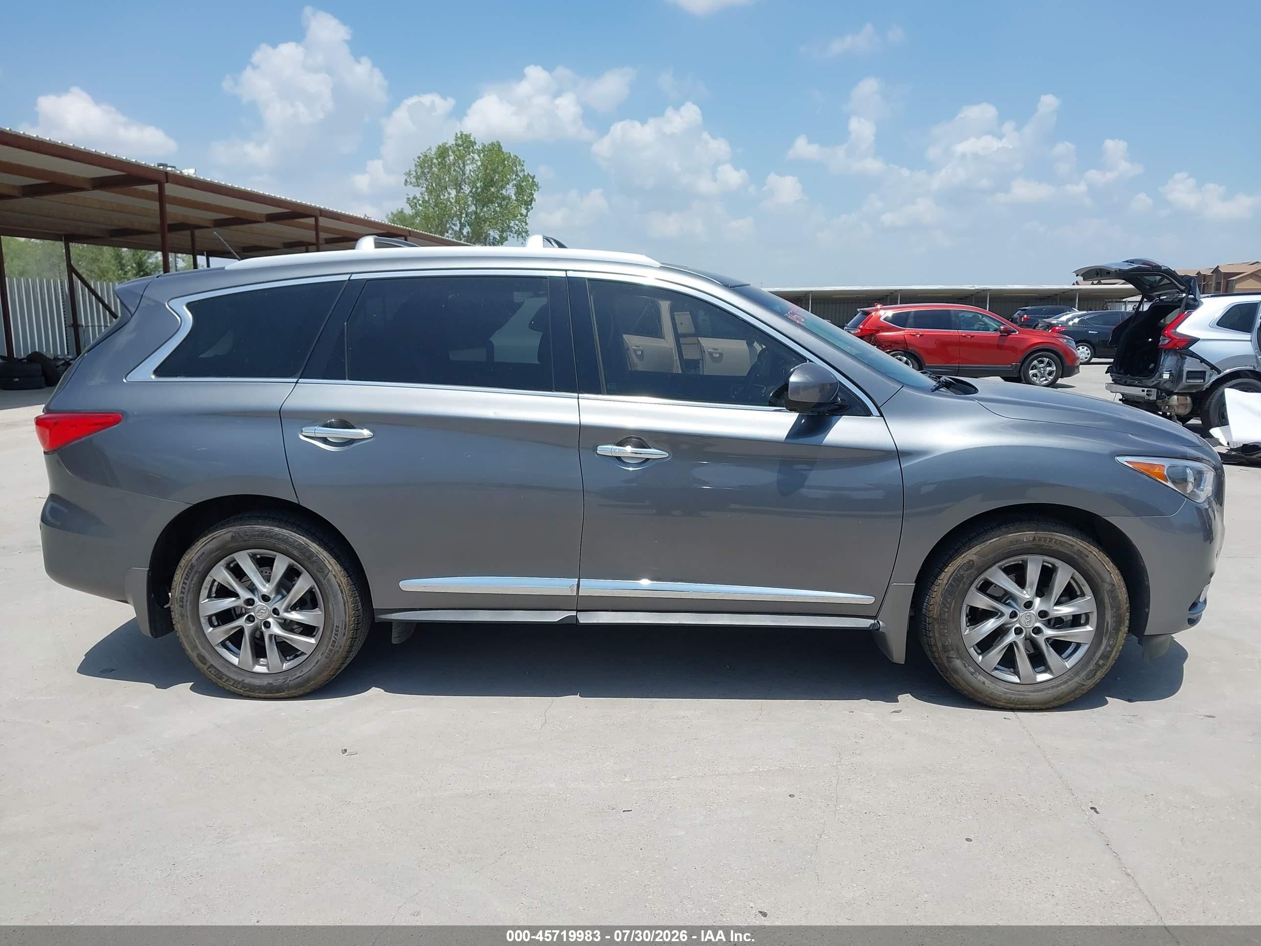 2015 Infiniti Qx60   Gray vin: 5N1AL0MN9FC555775