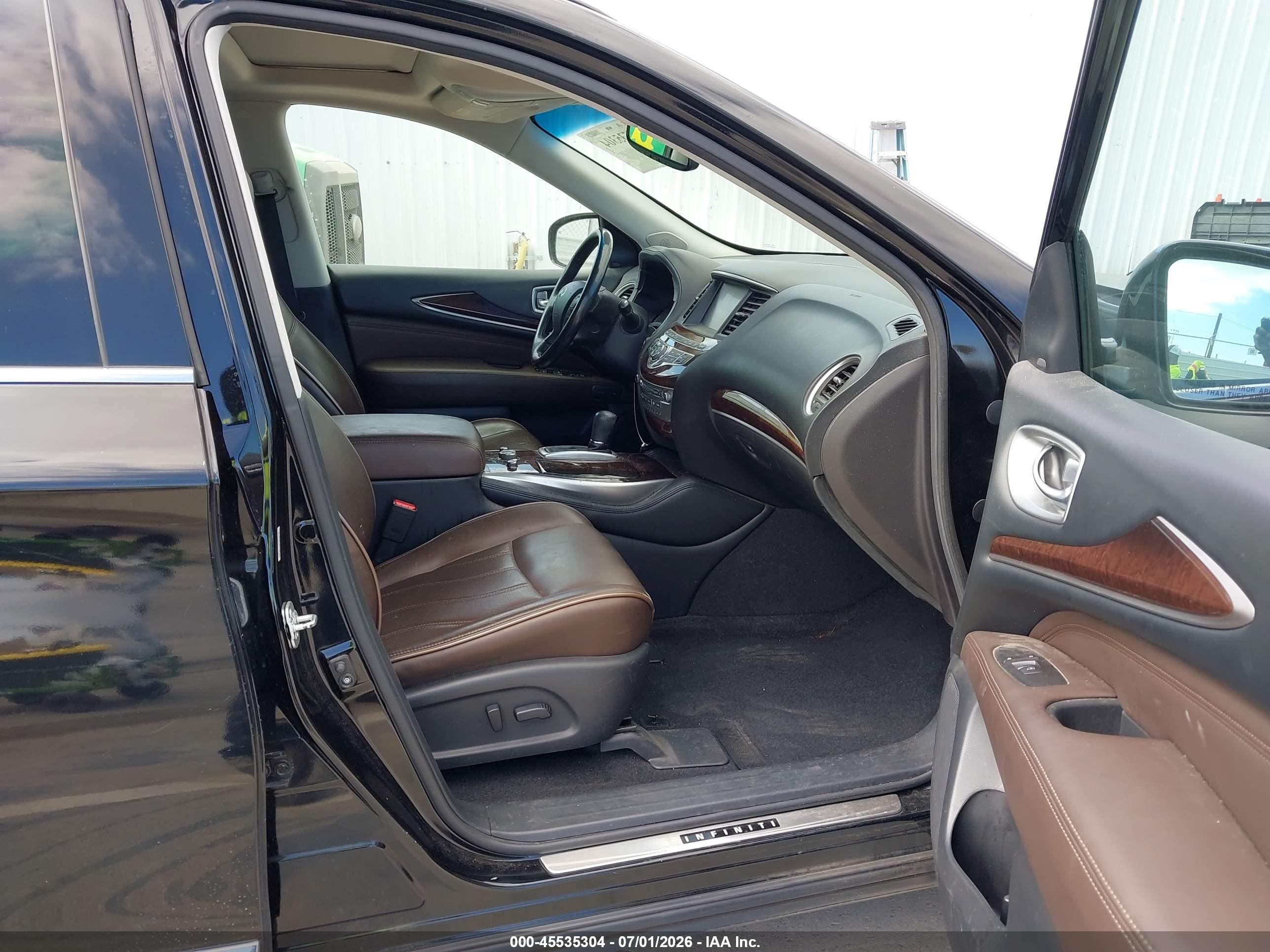 2015 Infiniti Qx60   Black vin: 5N1AL0MN9FC557784