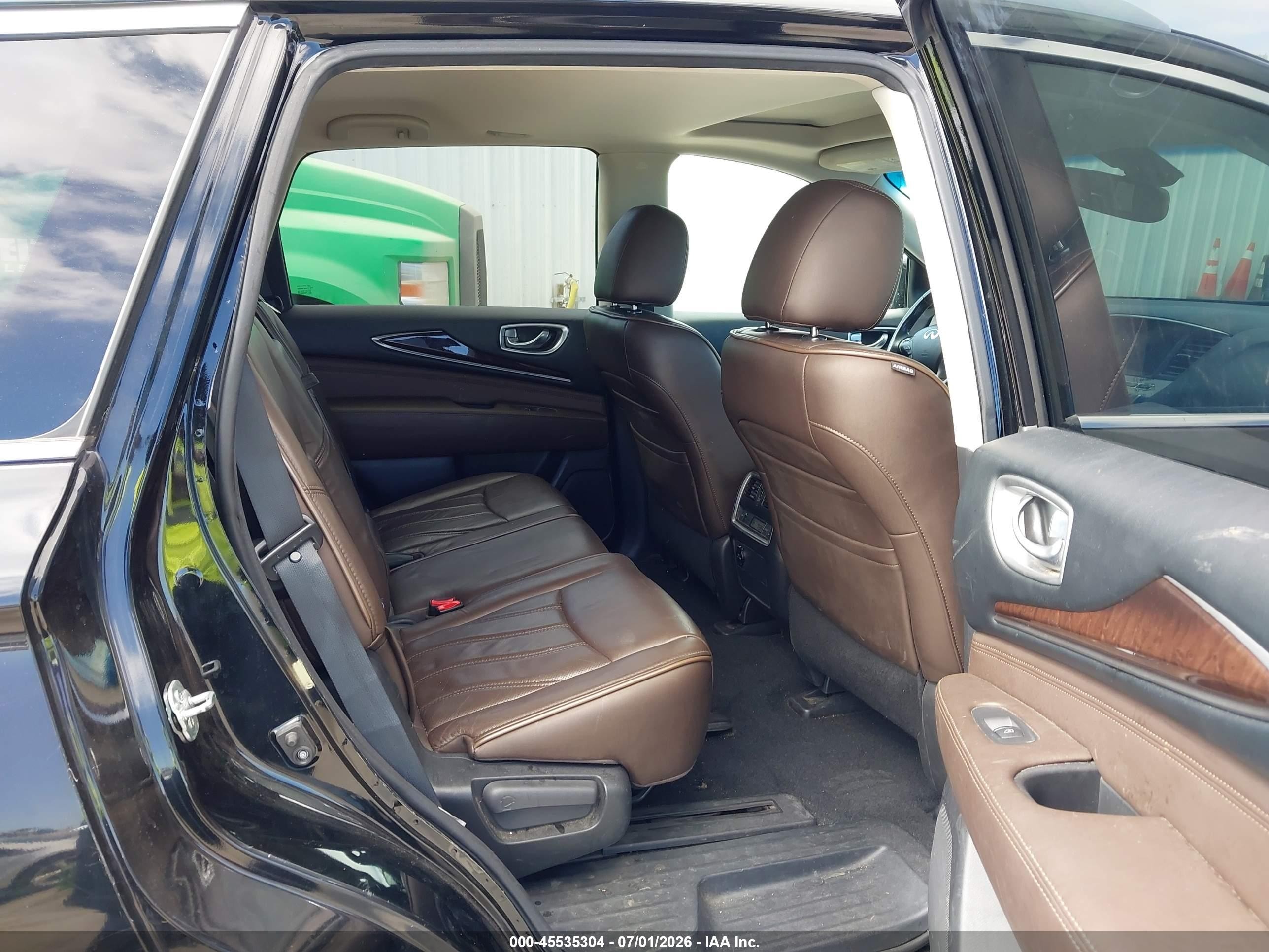 2015 Infiniti Qx60   Black vin: 5N1AL0MN9FC557784
