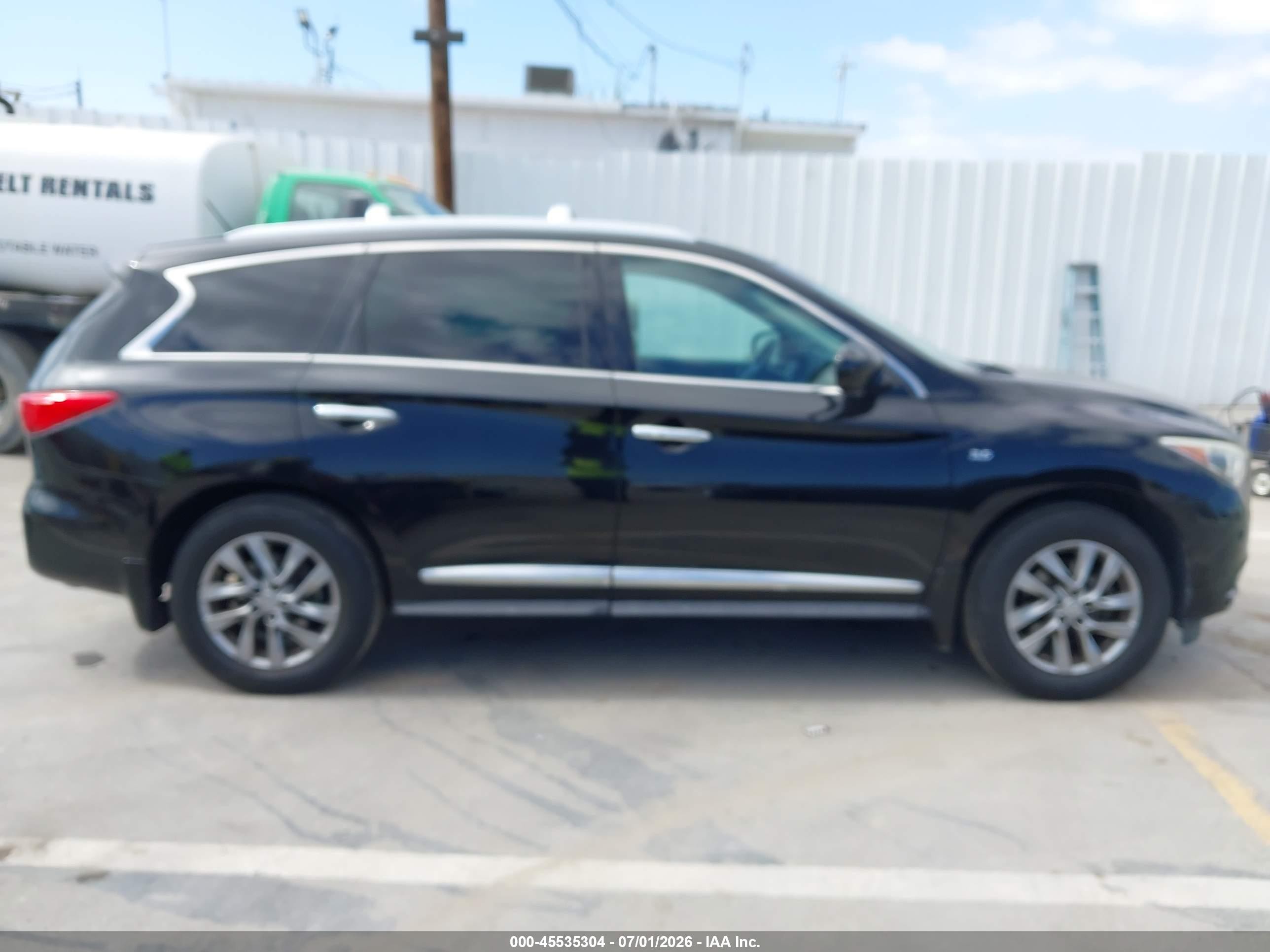 2015 Infiniti Qx60   Black vin: 5N1AL0MN9FC557784
