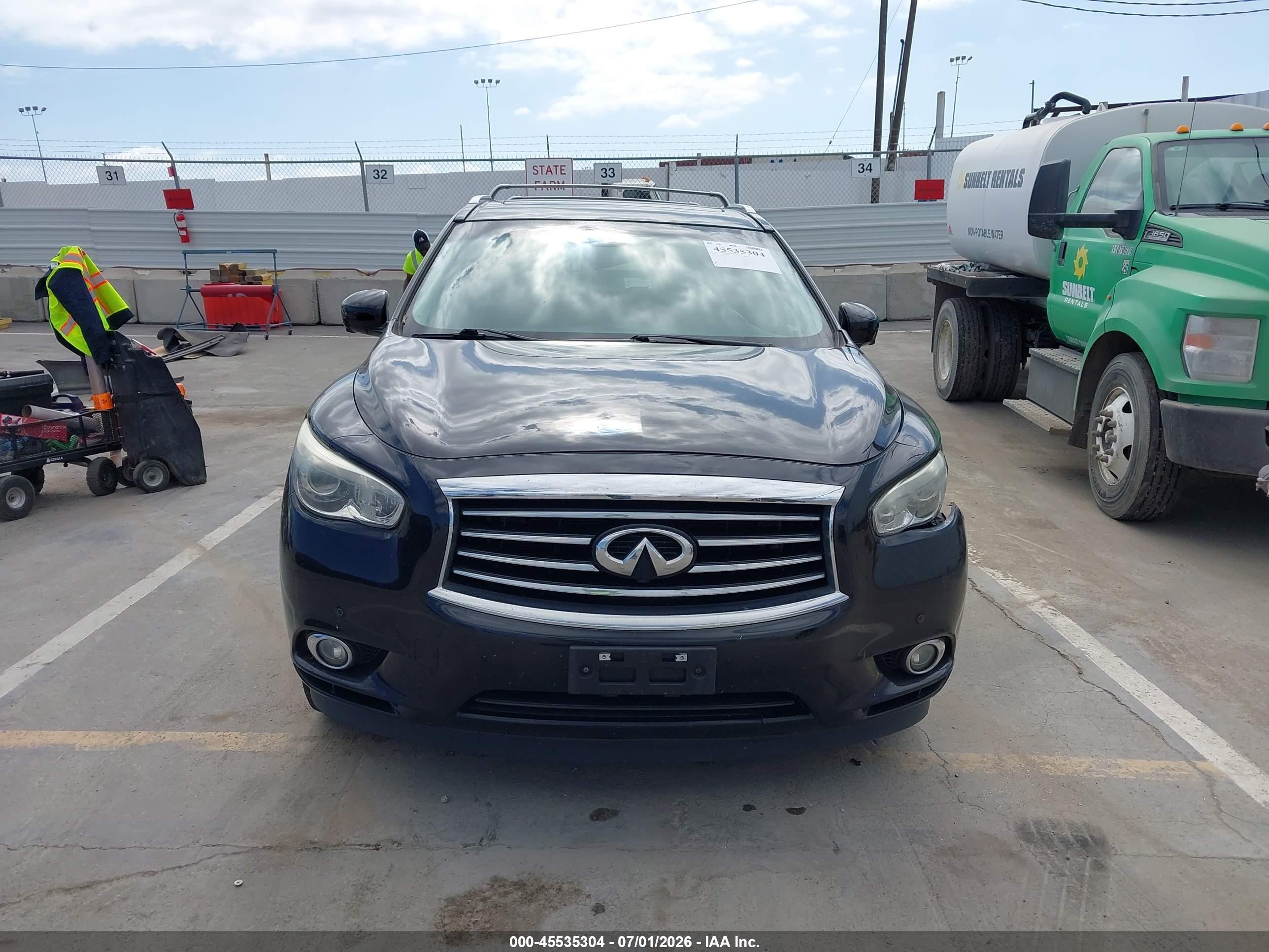 2015 Infiniti Qx60   Black vin: 5N1AL0MN9FC557784