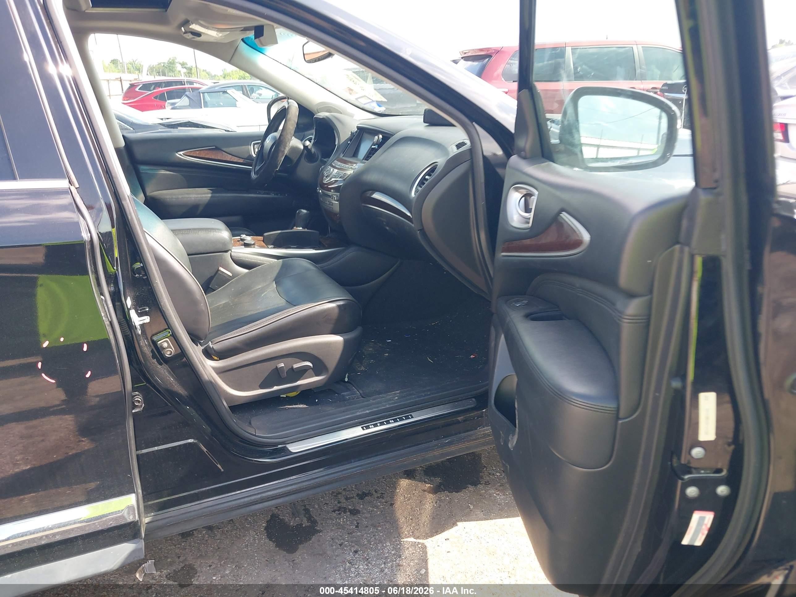 2013 Infiniti Jx35   Black vin: 5N1AL0MNXDC325322
