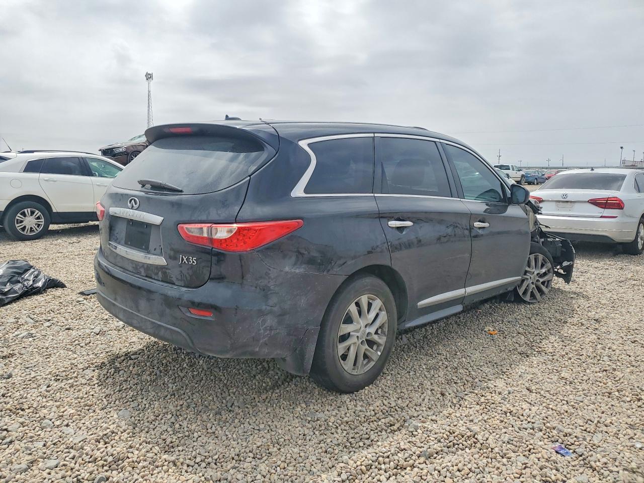 2013 Infiniti Jx35 Base Black vin: 5N1AL0MNXDC326194
