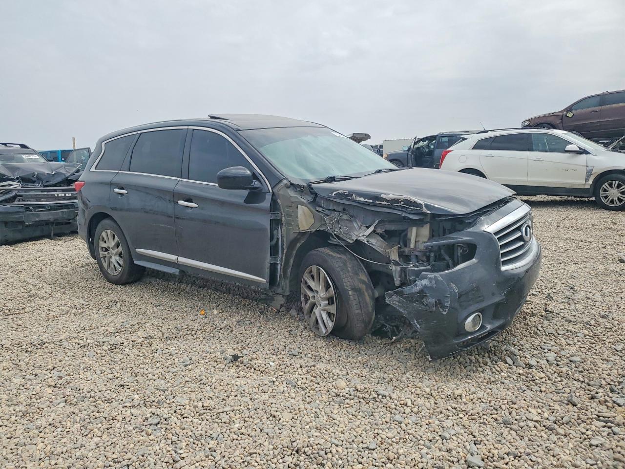 2013 Infiniti Jx35 Base Black vin: 5N1AL0MNXDC326194
