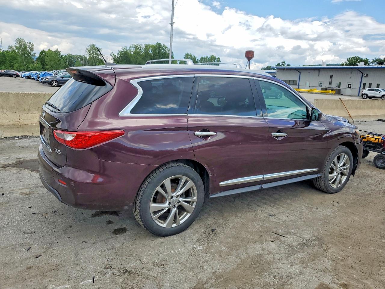 2013 Infiniti Jx35 Base Maroon vin: 5N1AL0MNXDC338006