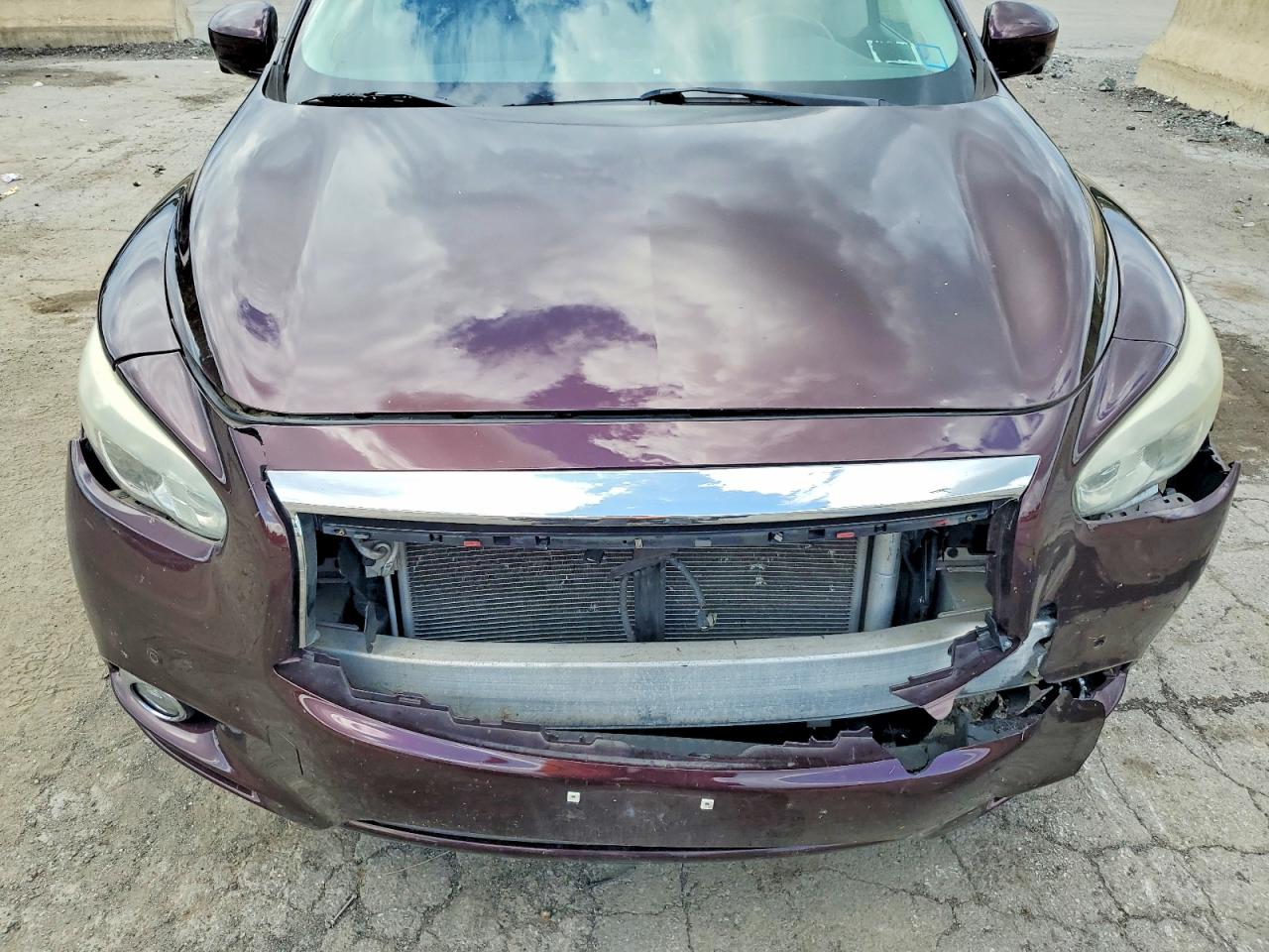 2013 Infiniti Jx35 Base Maroon vin: 5N1AL0MNXDC338006