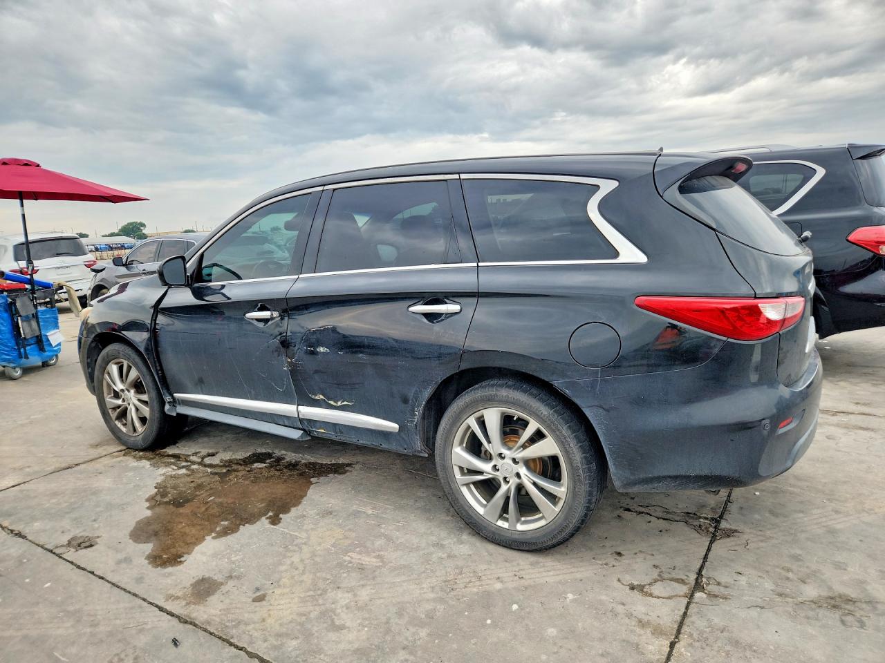 2013 Infiniti Jx35 Base Black vin: 5N1AL0MNXDC349717