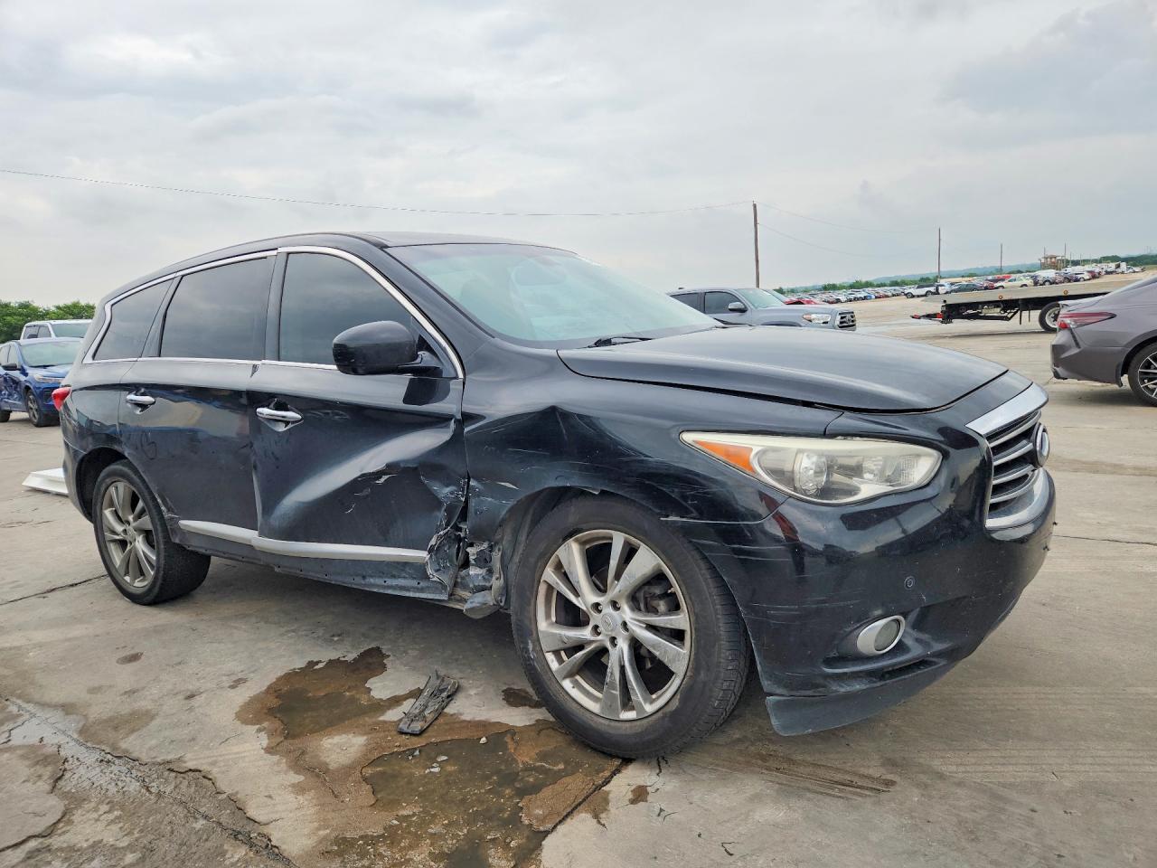 2013 Infiniti Jx35 Base Black vin: 5N1AL0MNXDC349717