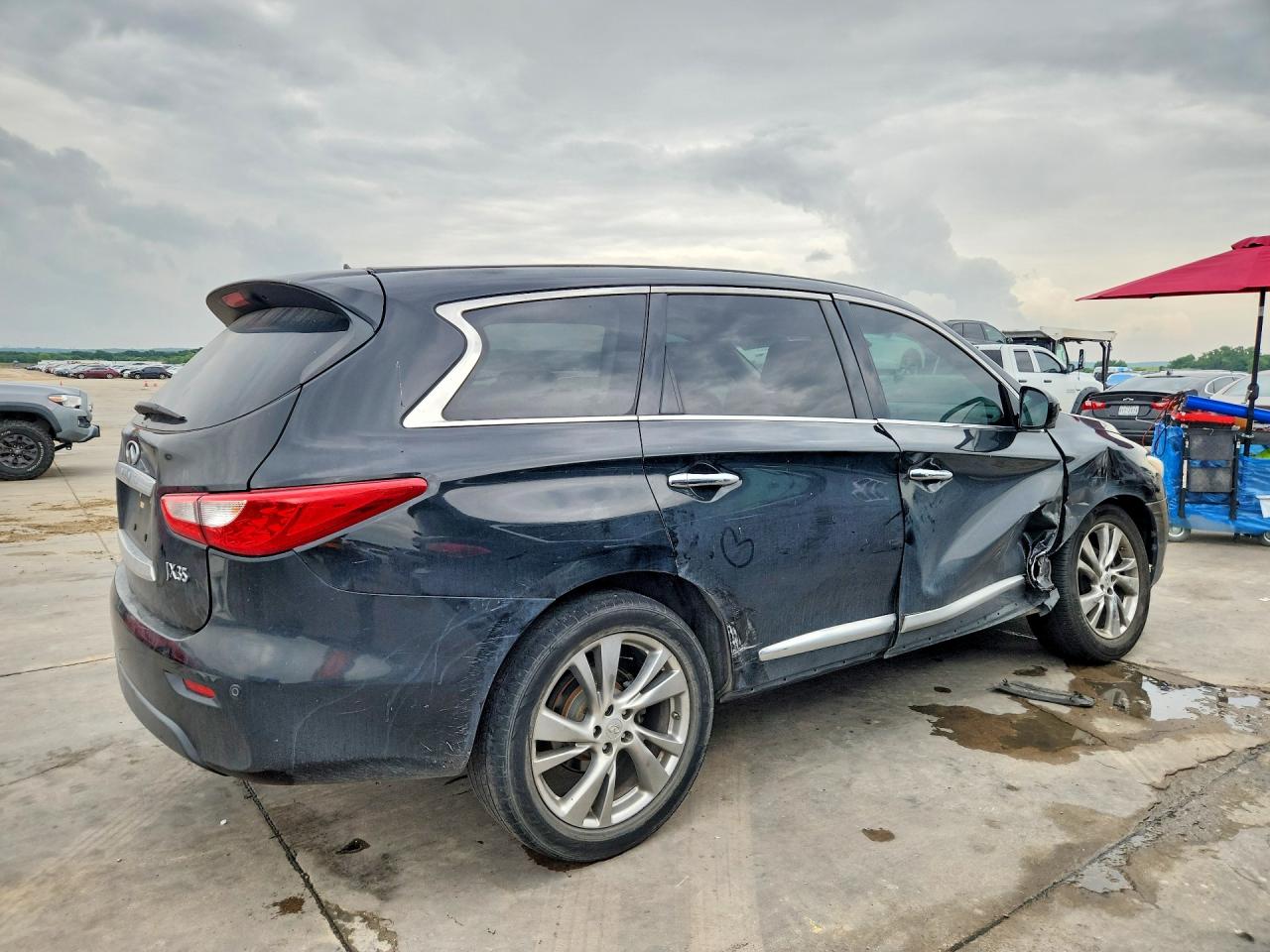 2013 Infiniti Jx35 Base Black vin: 5N1AL0MNXDC349717