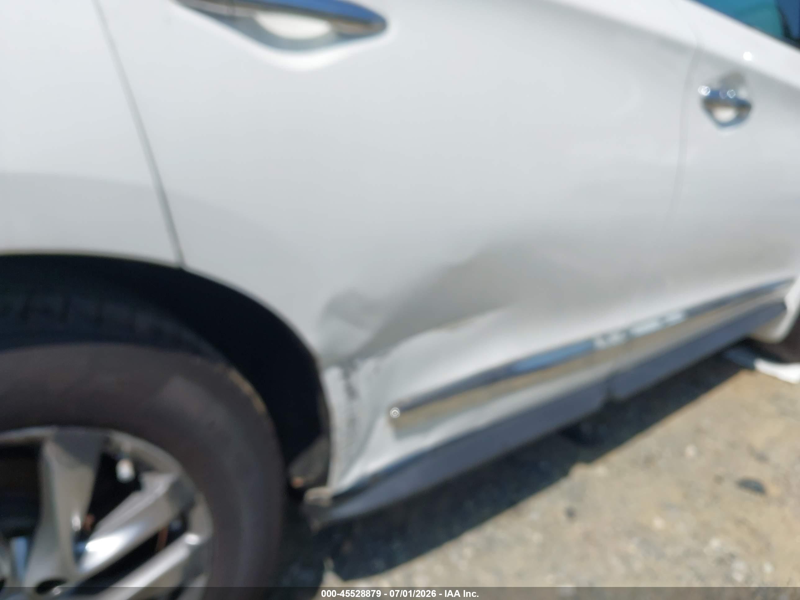 2014 Infiniti Qx60   White vin: 5N1AL0MNXEC500864