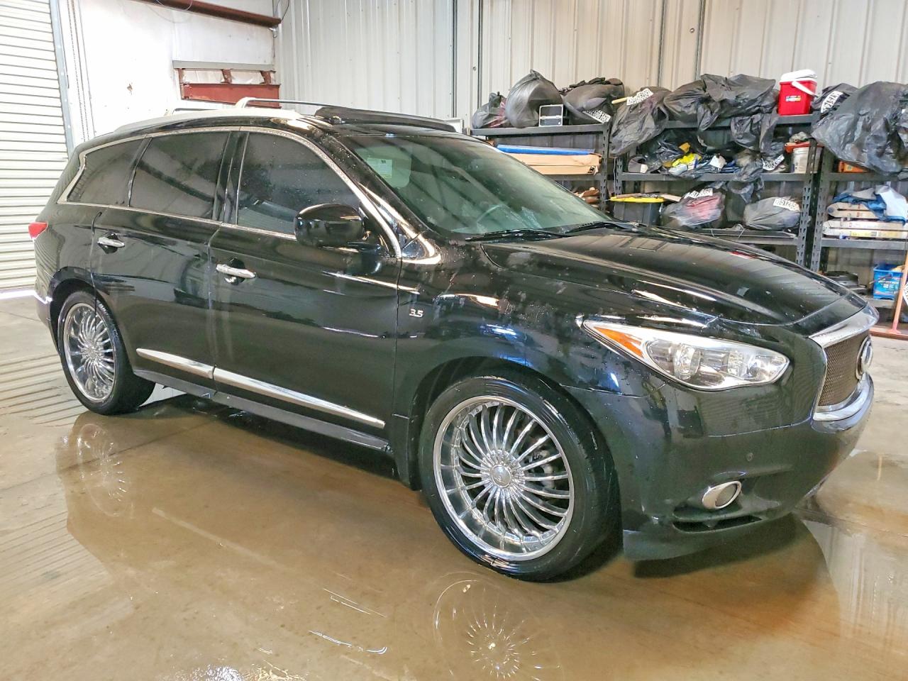 2014 Infiniti Qx60 Base Black vin: 5N1AL0MNXEC514604