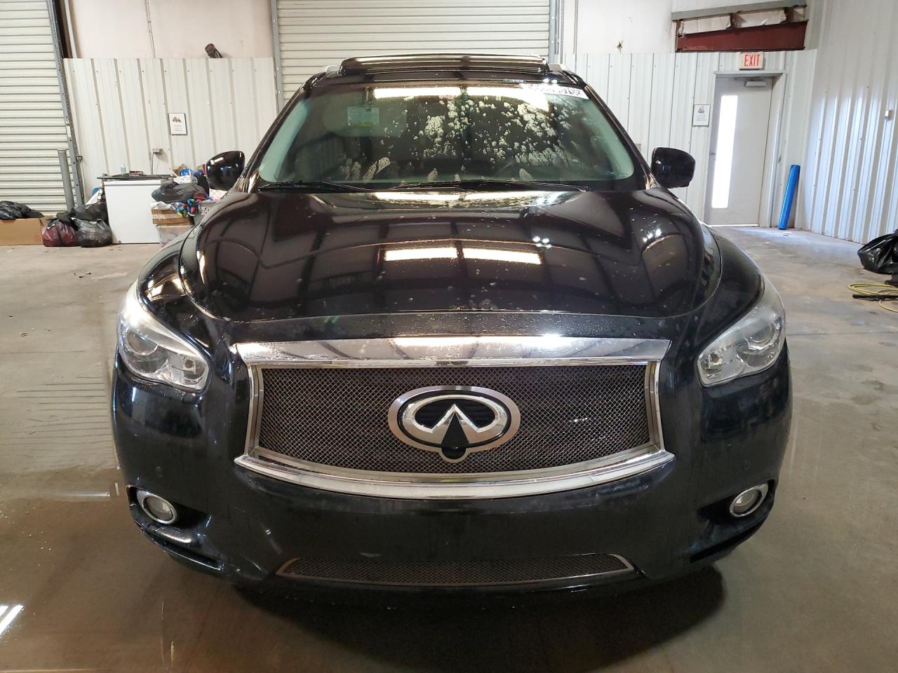 2014 Infiniti Qx60 Base Black vin: 5N1AL0MNXEC514604 Damage: Front Bumper/Cover, Chipped, 10 Or More