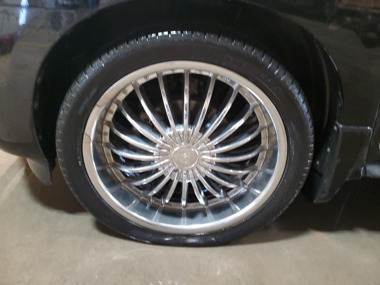 2014 Infiniti Qx60 Base Black vin: 5N1AL0MNXEC514604 Damage: Left Front Wheel, Aftermarket, Acceptable
