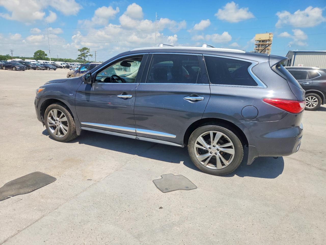 2014 Infiniti Qx60 Base Charcoal vin: 5N1AL0MNXEC516479