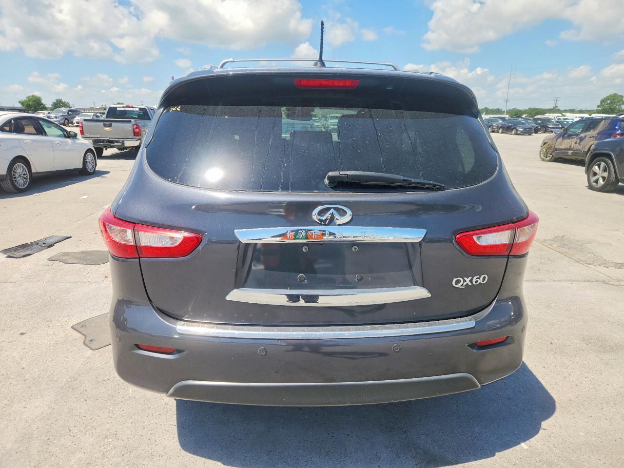 2014 Infiniti Qx60 Base Charcoal vin: 5N1AL0MNXEC516479