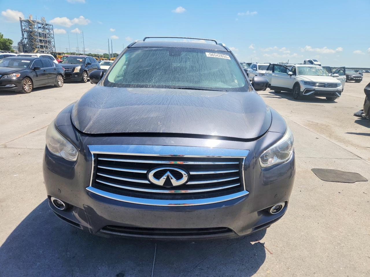 2014 Infiniti Qx60 Base Charcoal vin: 5N1AL0MNXEC516479