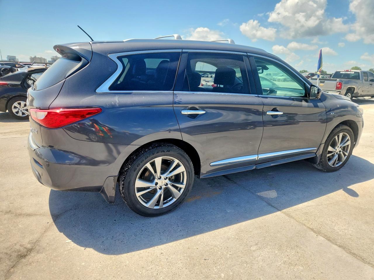2014 Infiniti Qx60 Base Charcoal vin: 5N1AL0MNXEC516479