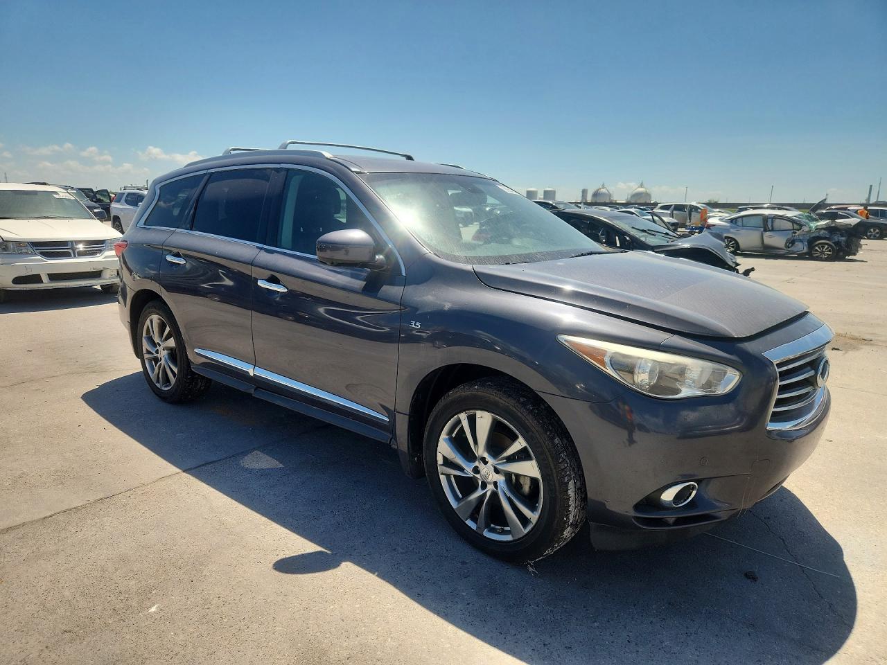 2014 Infiniti Qx60 Base Charcoal vin: 5N1AL0MNXEC516479