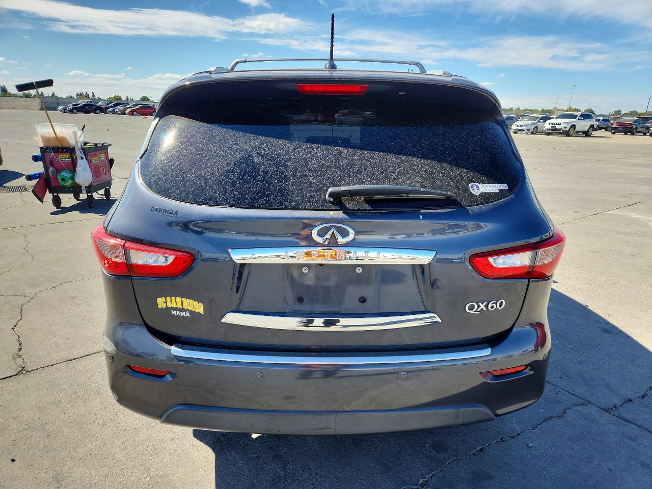 2014 Infiniti Qx60 Base Угольный vin: 5N1AL0MNXEC520208