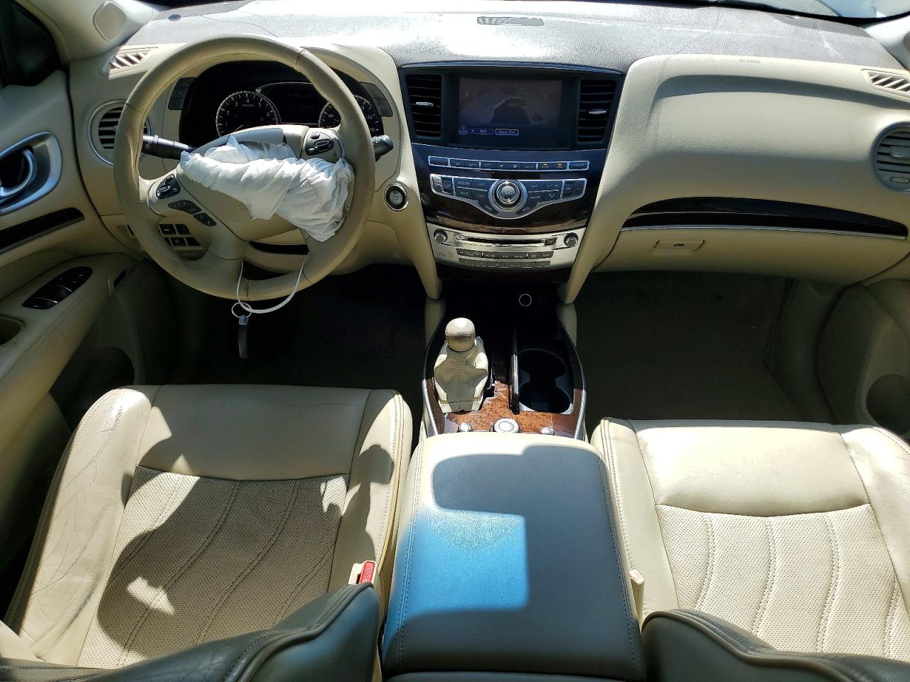 2014 Infiniti Qx60 Base Белый vin: 5N1AL0MNXEC528874