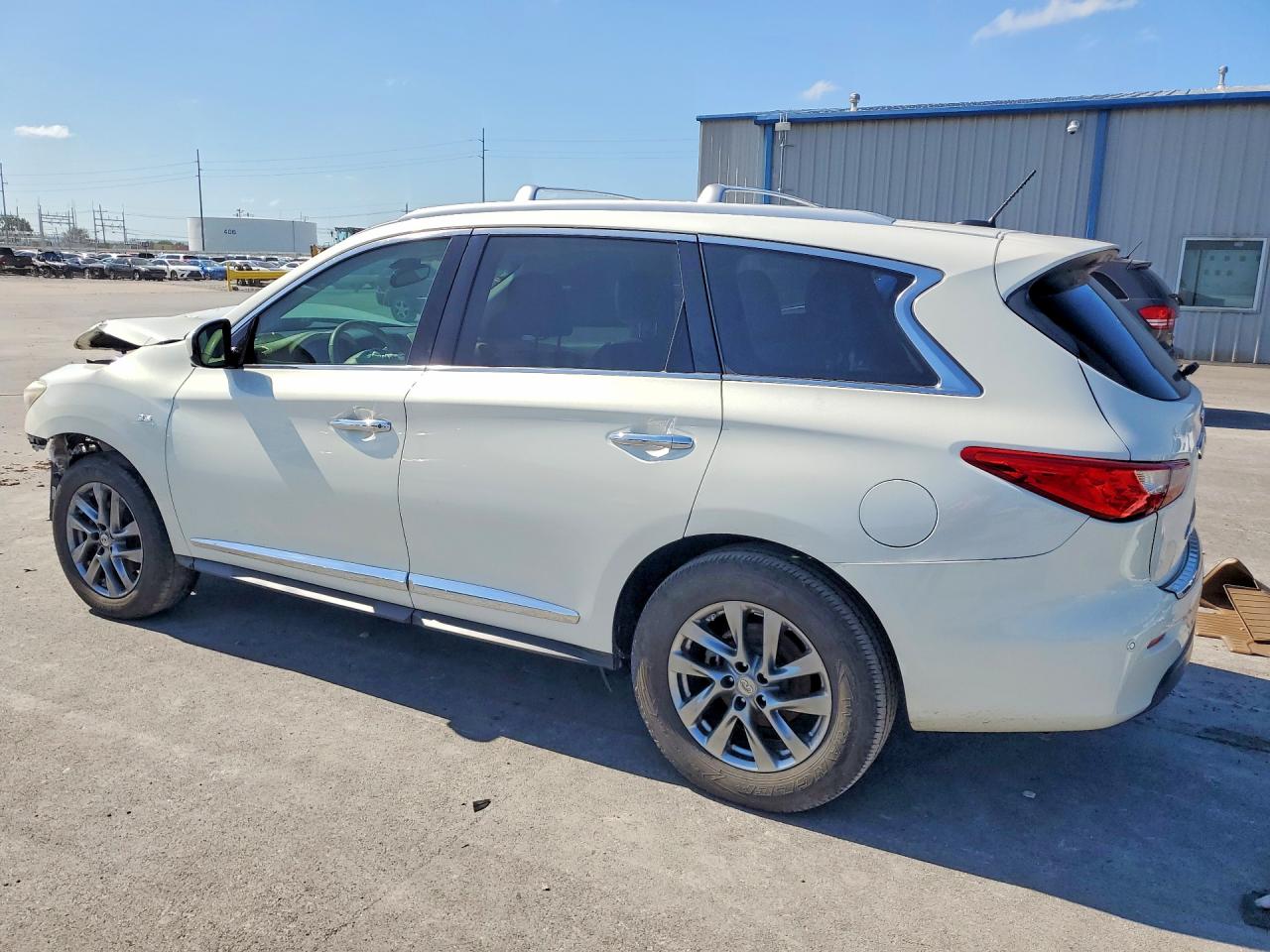 2014 Infiniti Qx60 Base Белый vin: 5N1AL0MNXEC528874