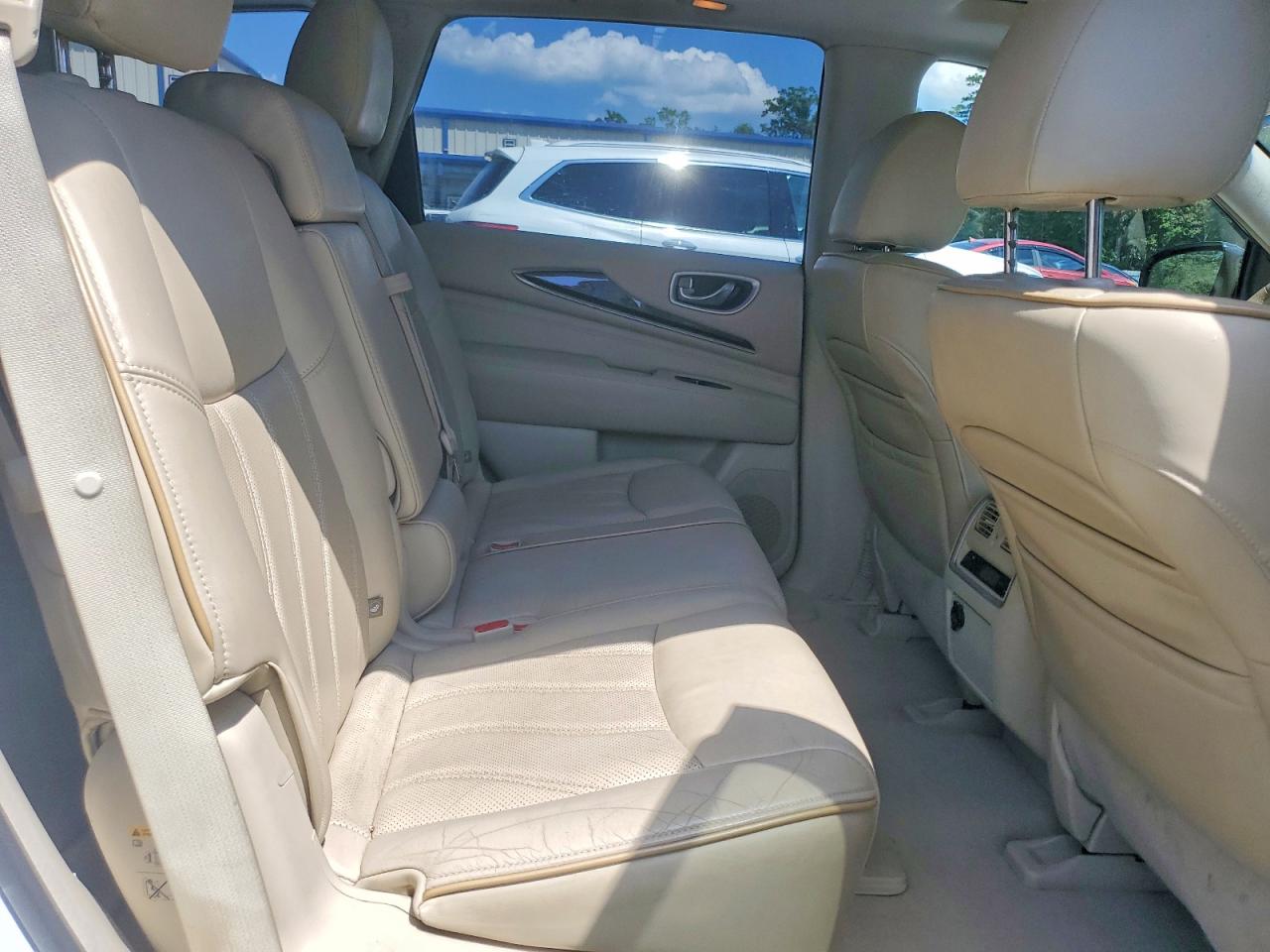 2014 Infiniti Qx60 Base White vin: 5N1AL0MNXEC532987