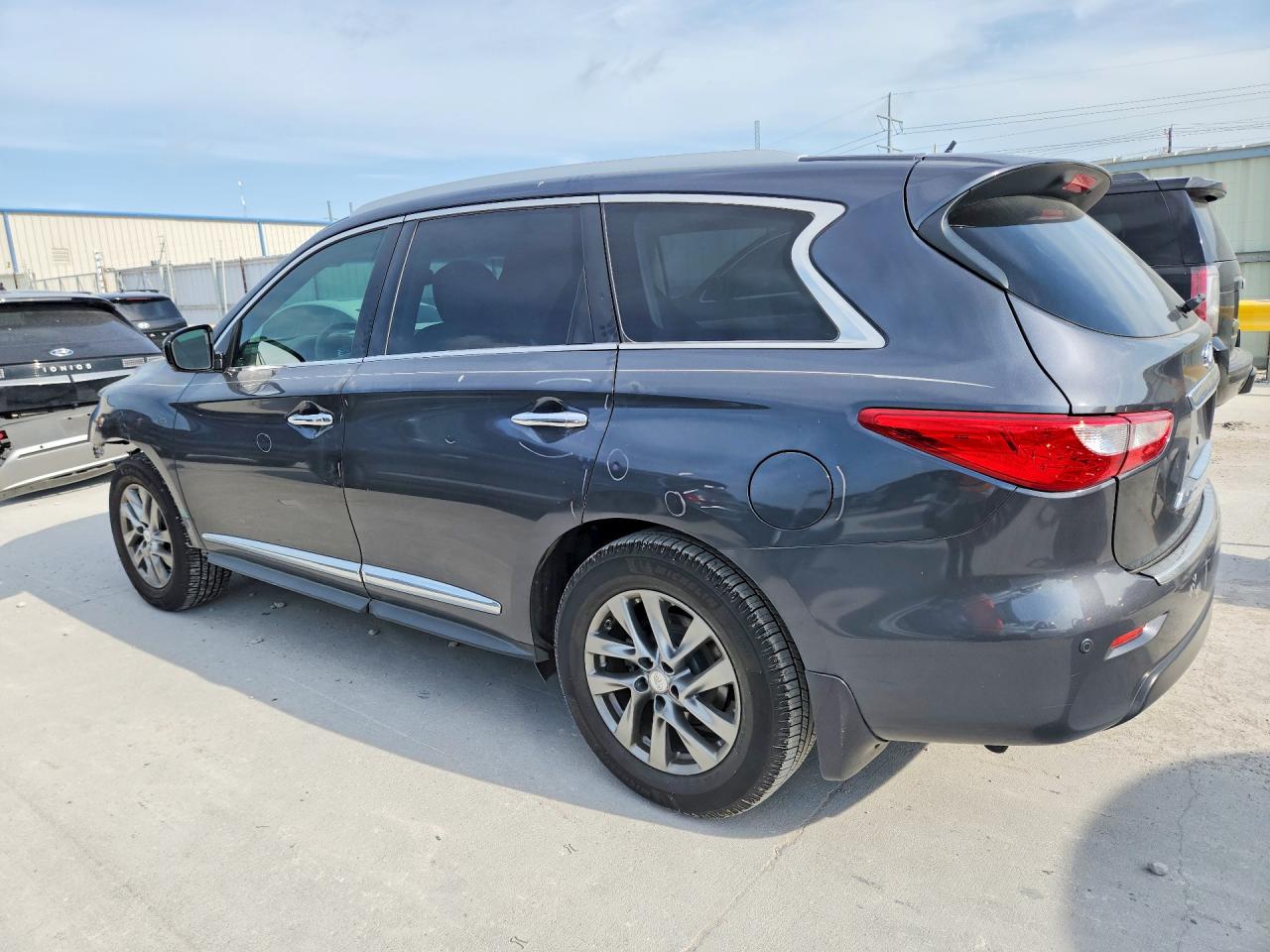 2014 Infiniti Qx60 Base Gray vin: 5N1AL0MNXEC537509