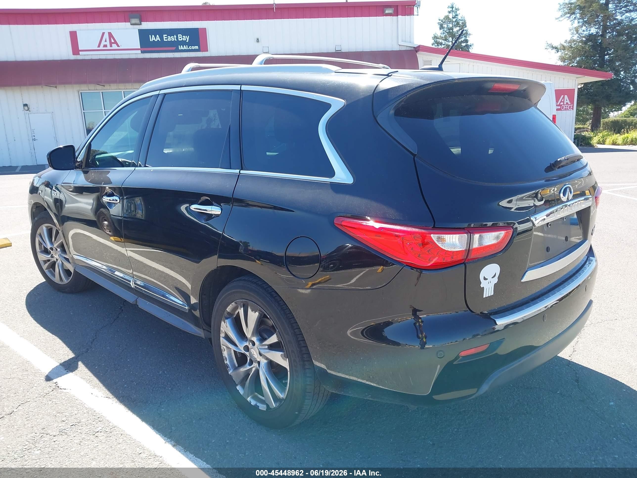 2014 Infiniti Qx60   Black vin: 5N1AL0MNXEC551653