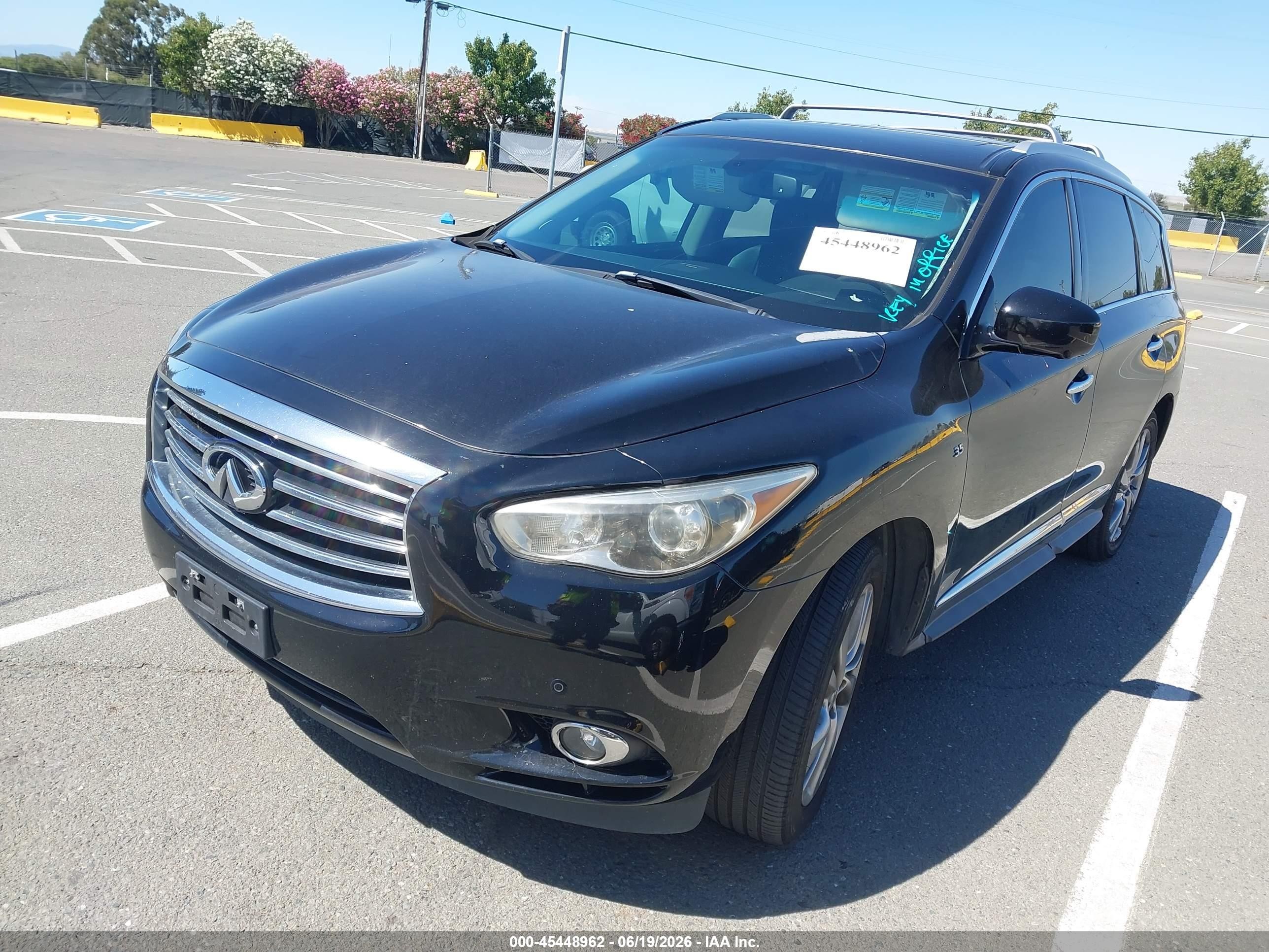 2014 Infiniti Qx60   Black vin: 5N1AL0MNXEC551653