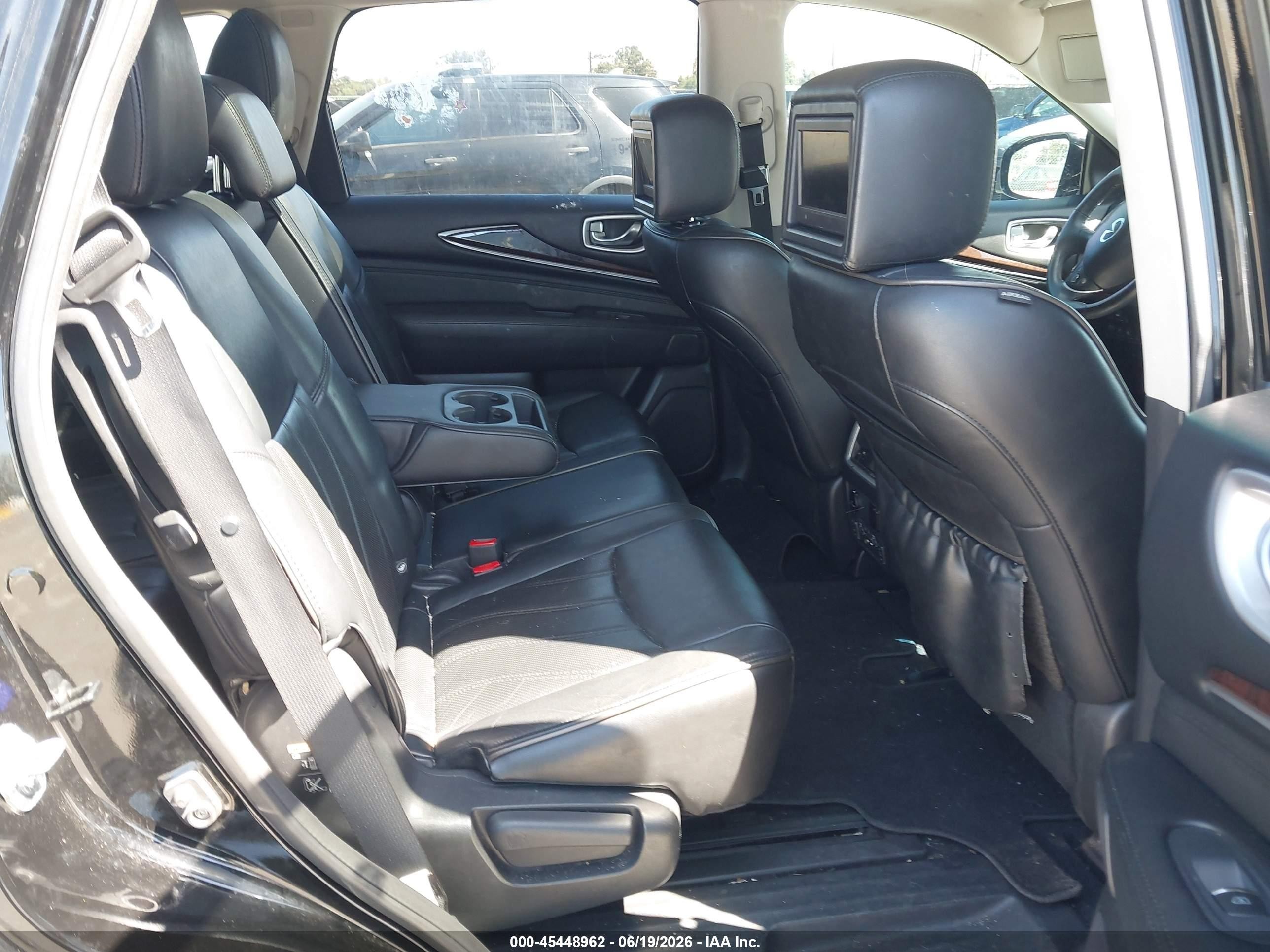 2014 Infiniti Qx60   Black vin: 5N1AL0MNXEC551653