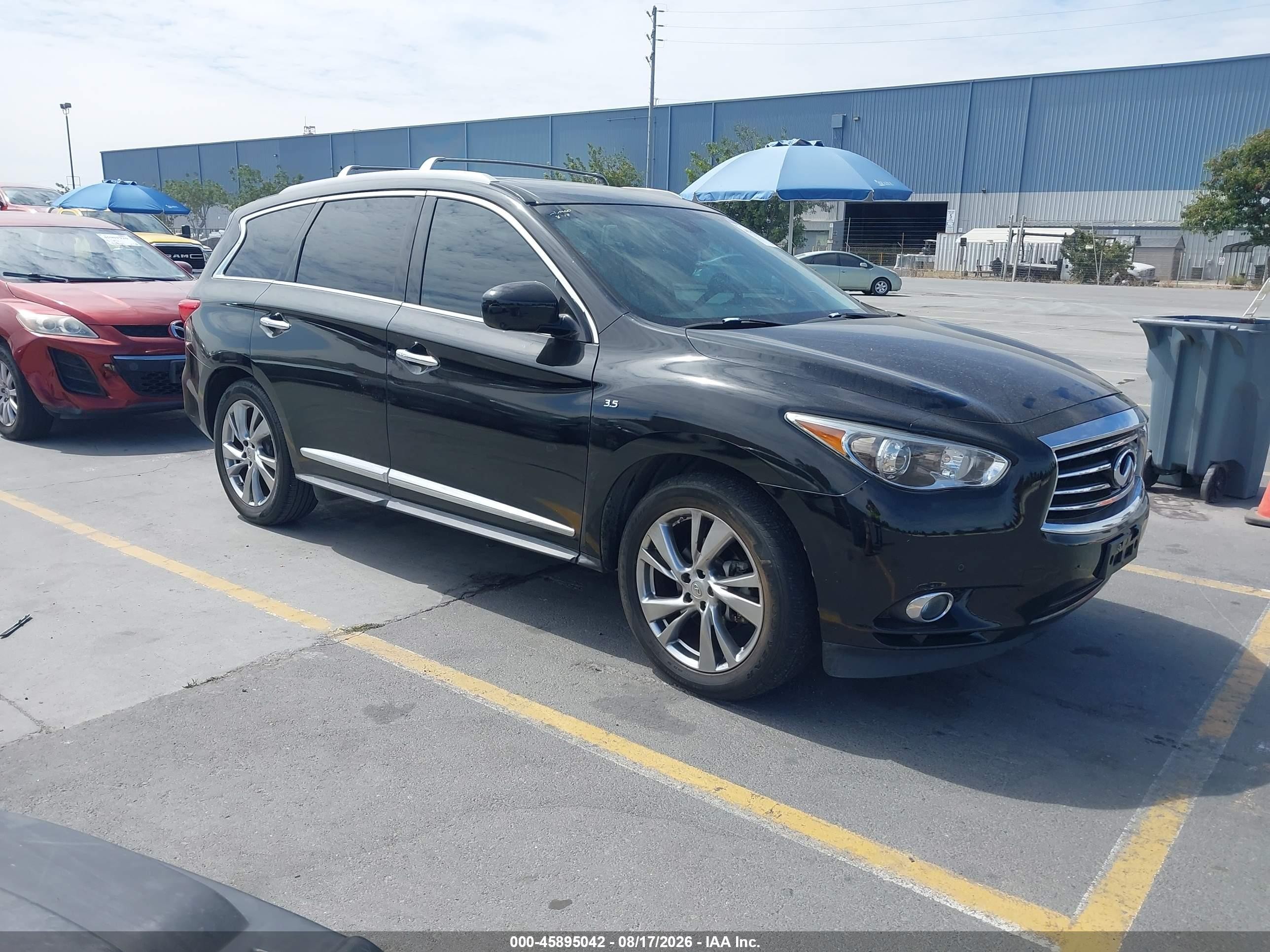 2014 Infiniti Qx60   Black vin: 5N1AL0MNXEC551653