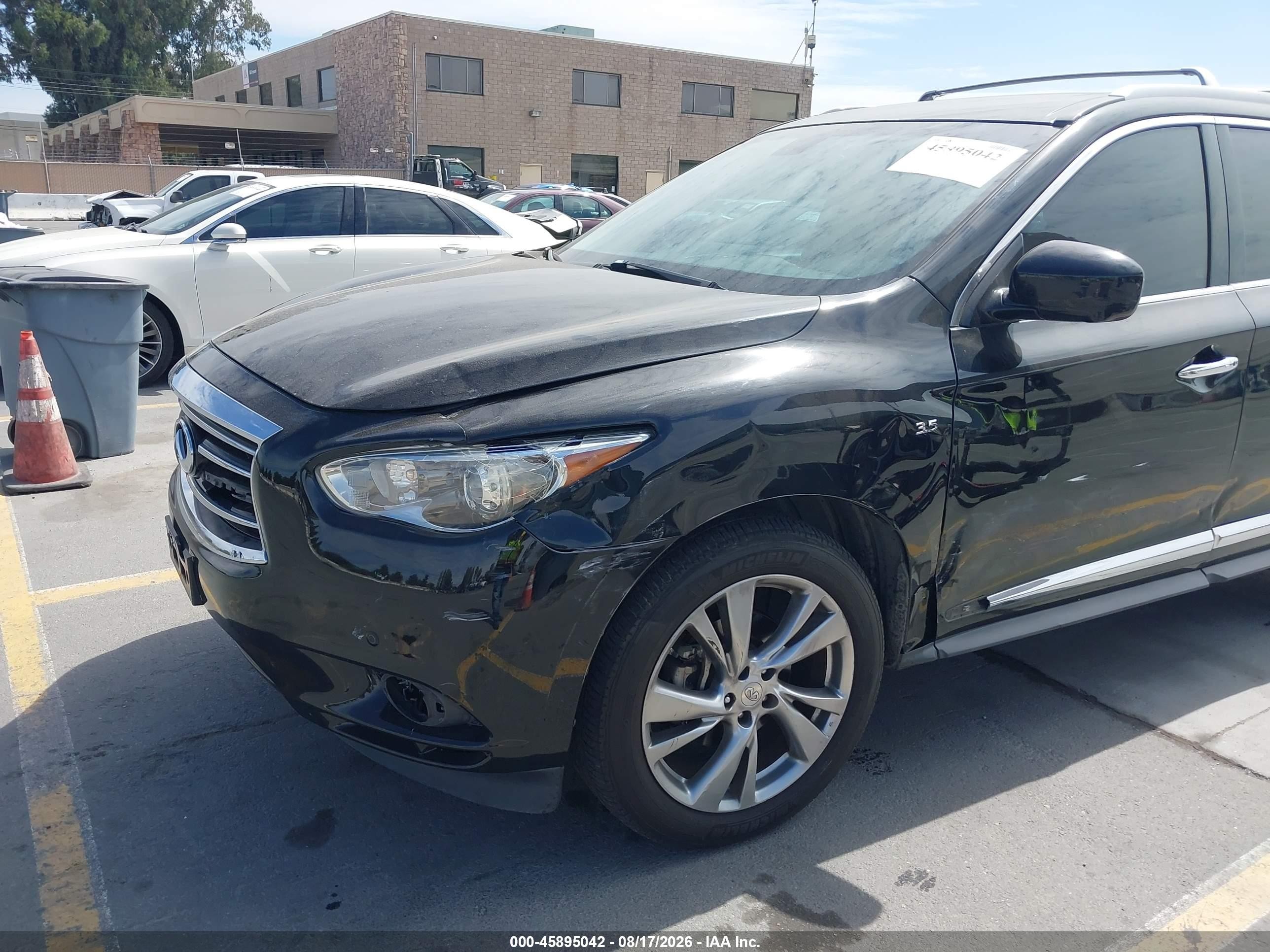 2014 Infiniti Qx60   Black vin: 5N1AL0MNXEC551653