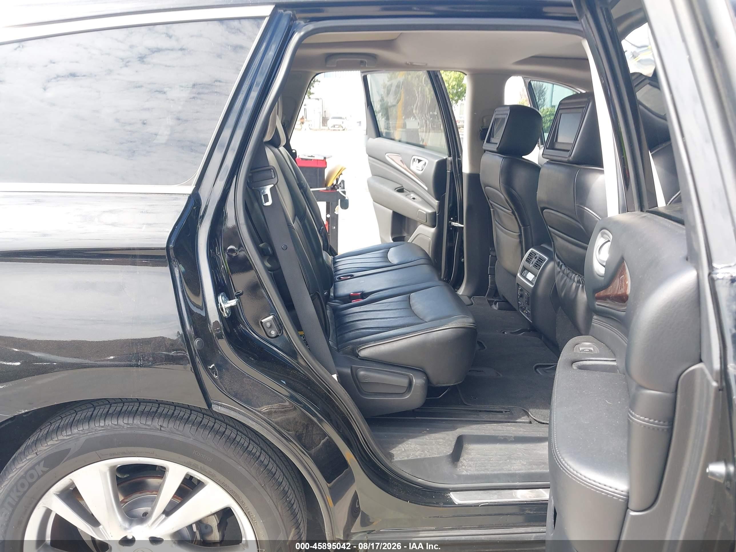 2014 Infiniti Qx60   Black vin: 5N1AL0MNXEC551653