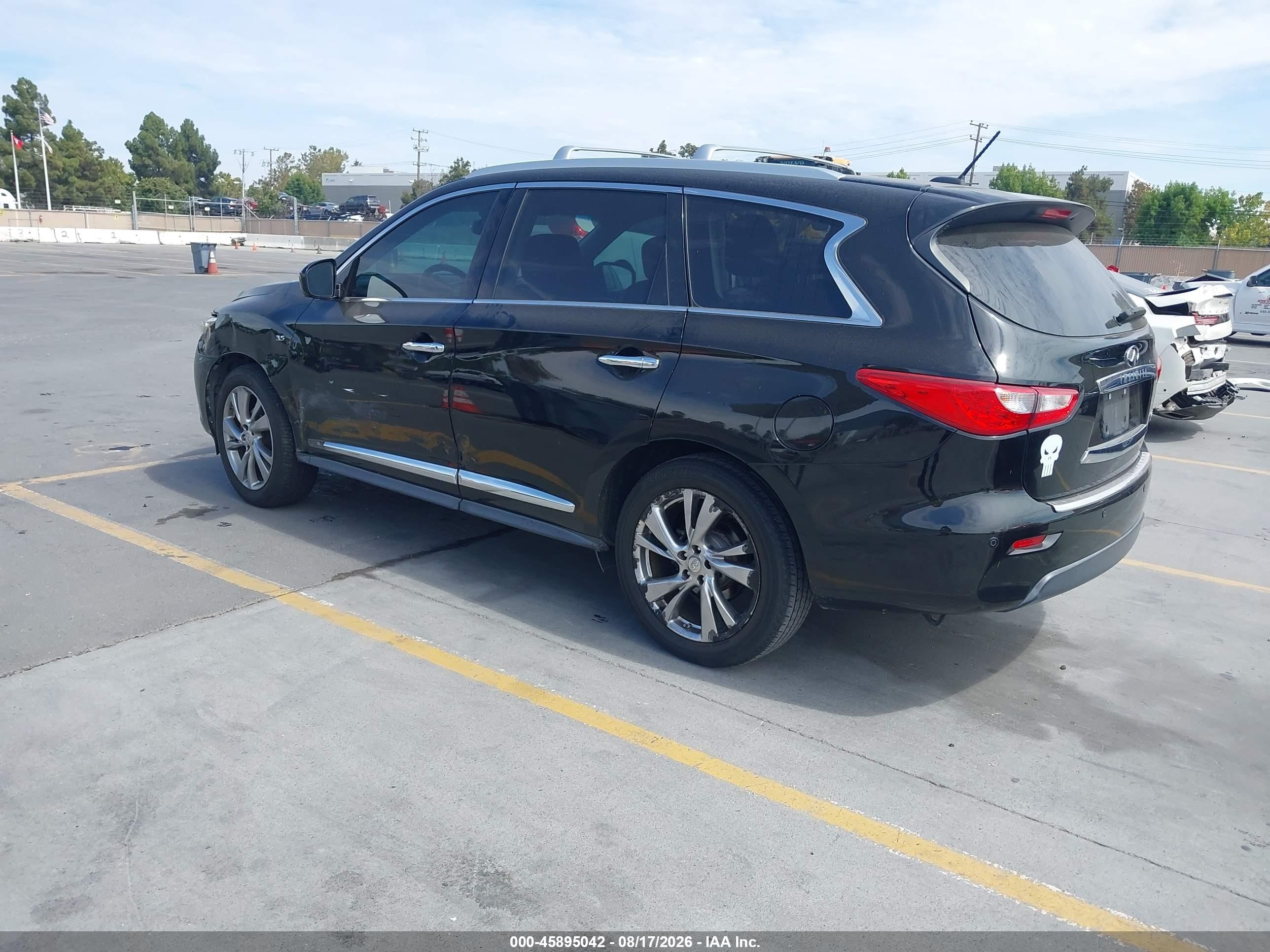 2014 Infiniti Qx60   Black vin: 5N1AL0MNXEC551653