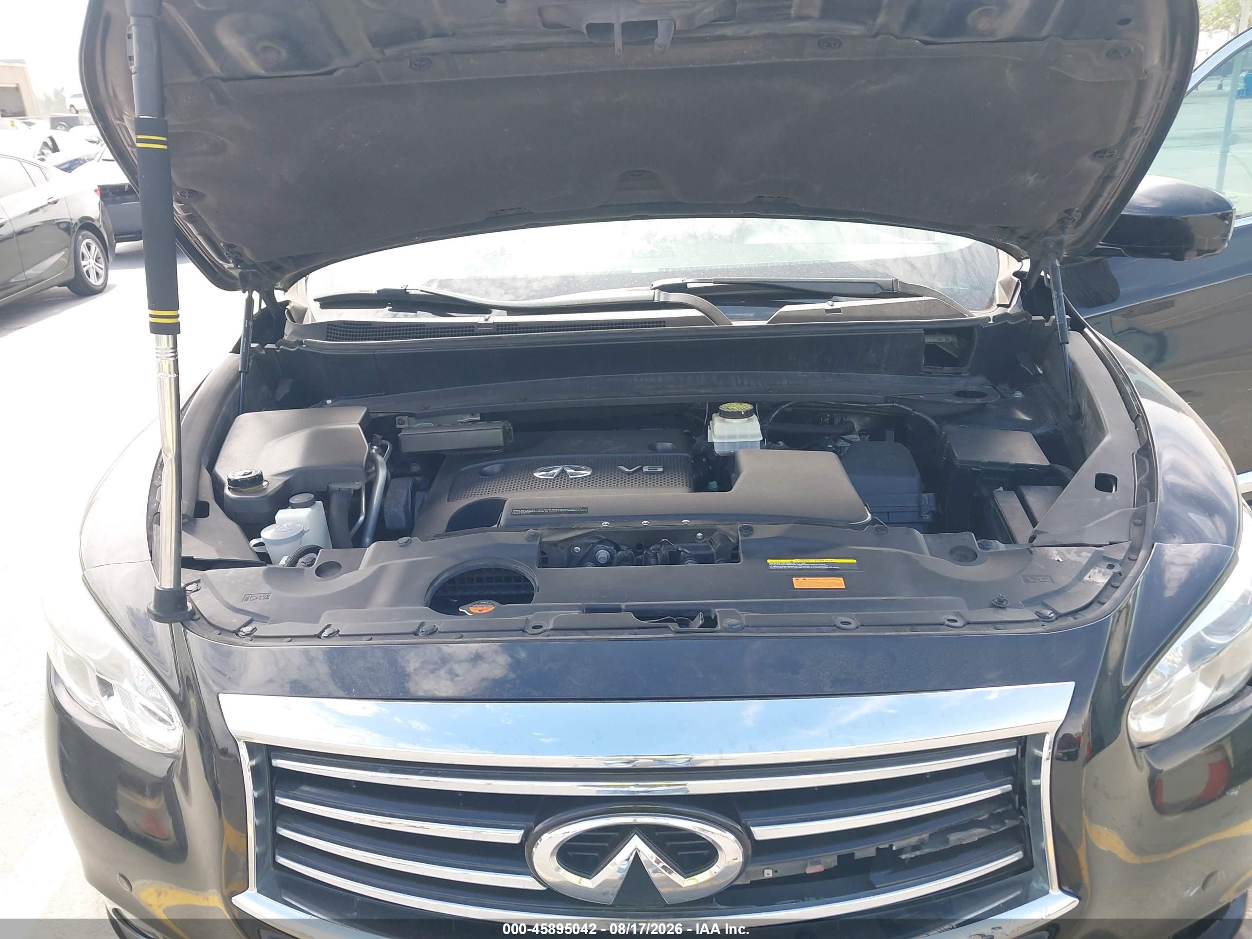 2014 Infiniti Qx60   Black vin: 5N1AL0MNXEC551653
