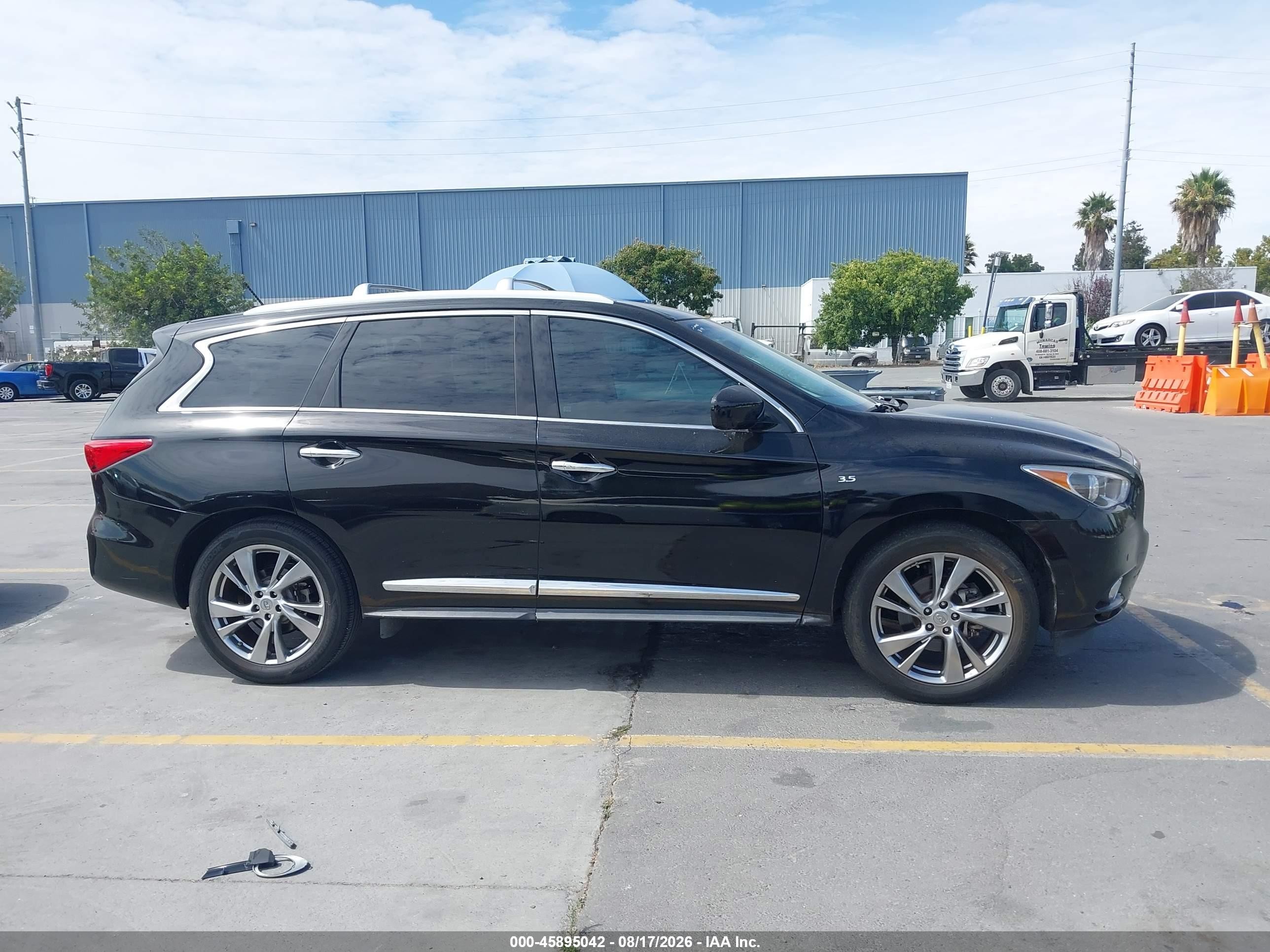 2014 Infiniti Qx60   Black vin: 5N1AL0MNXEC551653