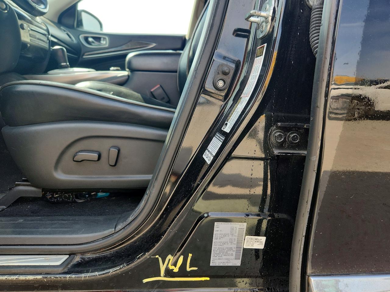 2015 Infiniti Qx60 Base Черный vin: 5N1AL0MNXFC500512
