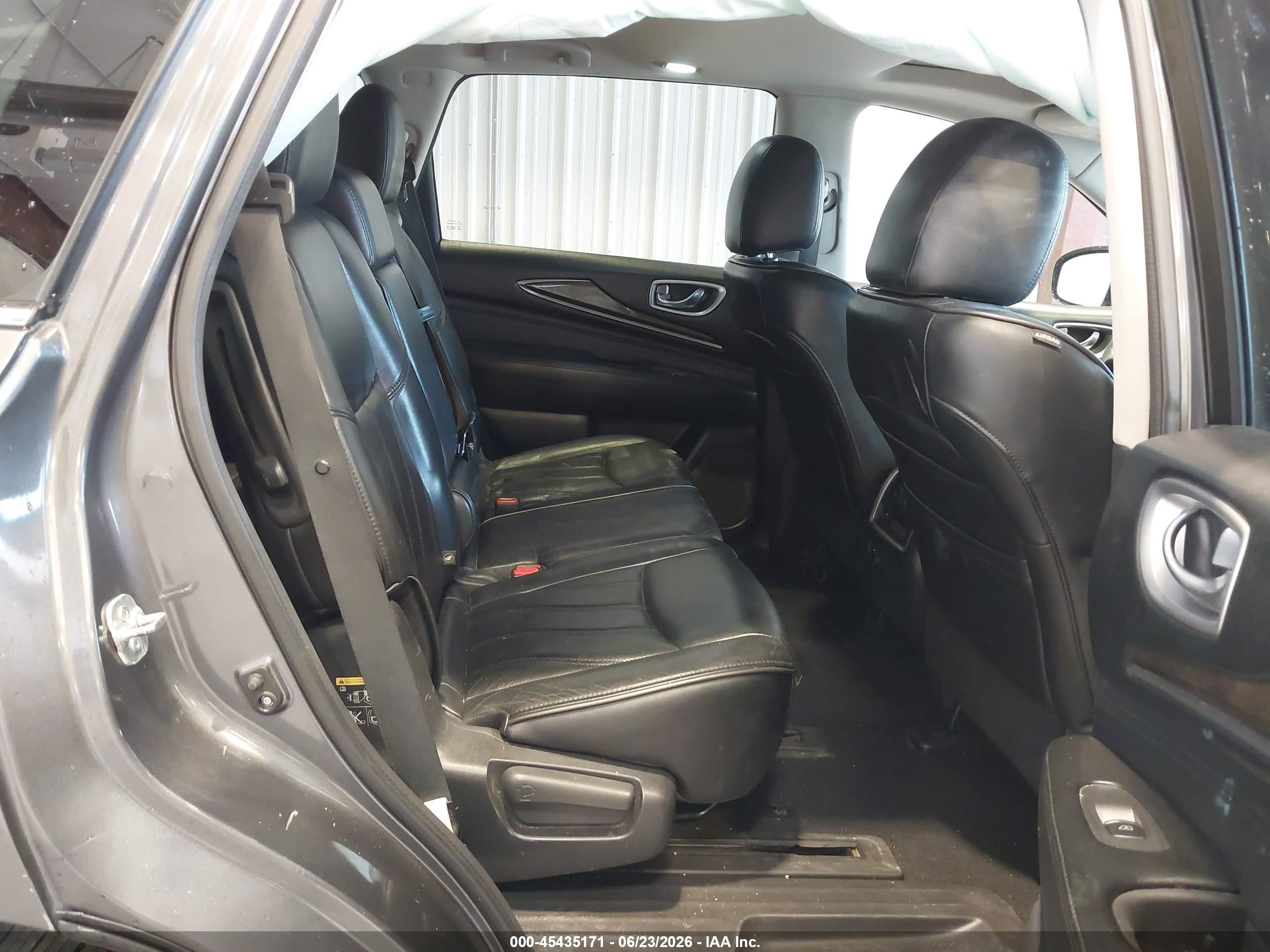 2015 Infiniti Qx60   Gray vin: 5N1AL0MNXFC505337