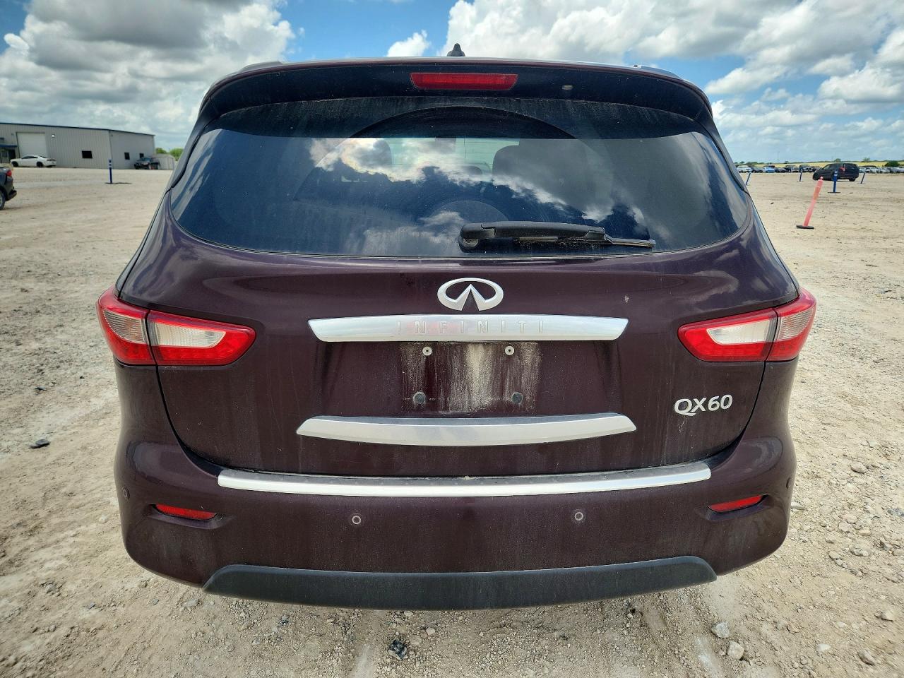 2015 Infiniti Qx60 Base Burgundy vin: 5N1AL0MNXFC505466