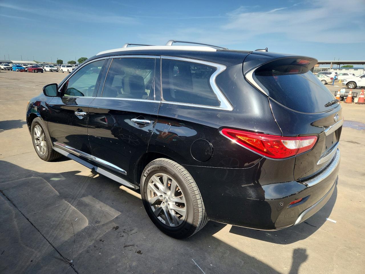 2015 Infiniti Qx60 Base Black vin: 5N1AL0MNXFC511414