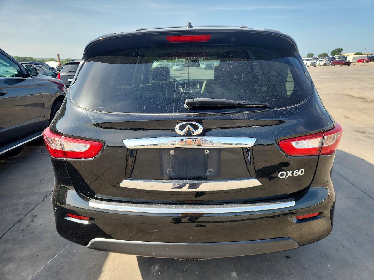 2015 Infiniti Qx60 Base Black vin: 5N1AL0MNXFC511414