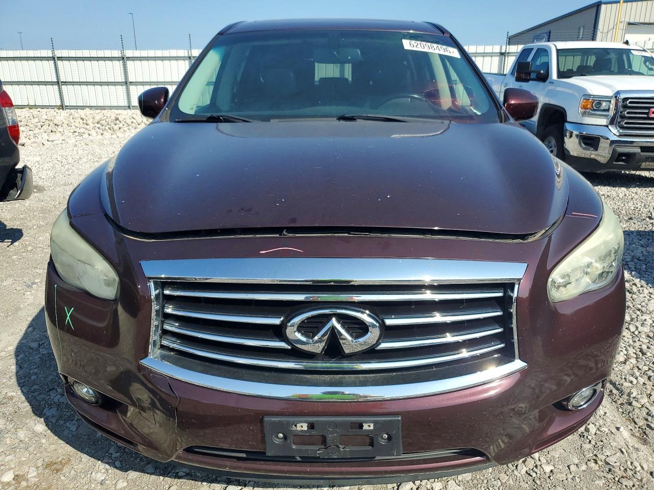 2015 Infiniti Qx60 Base Burgundy vin: 5N1AL0MNXFC515298