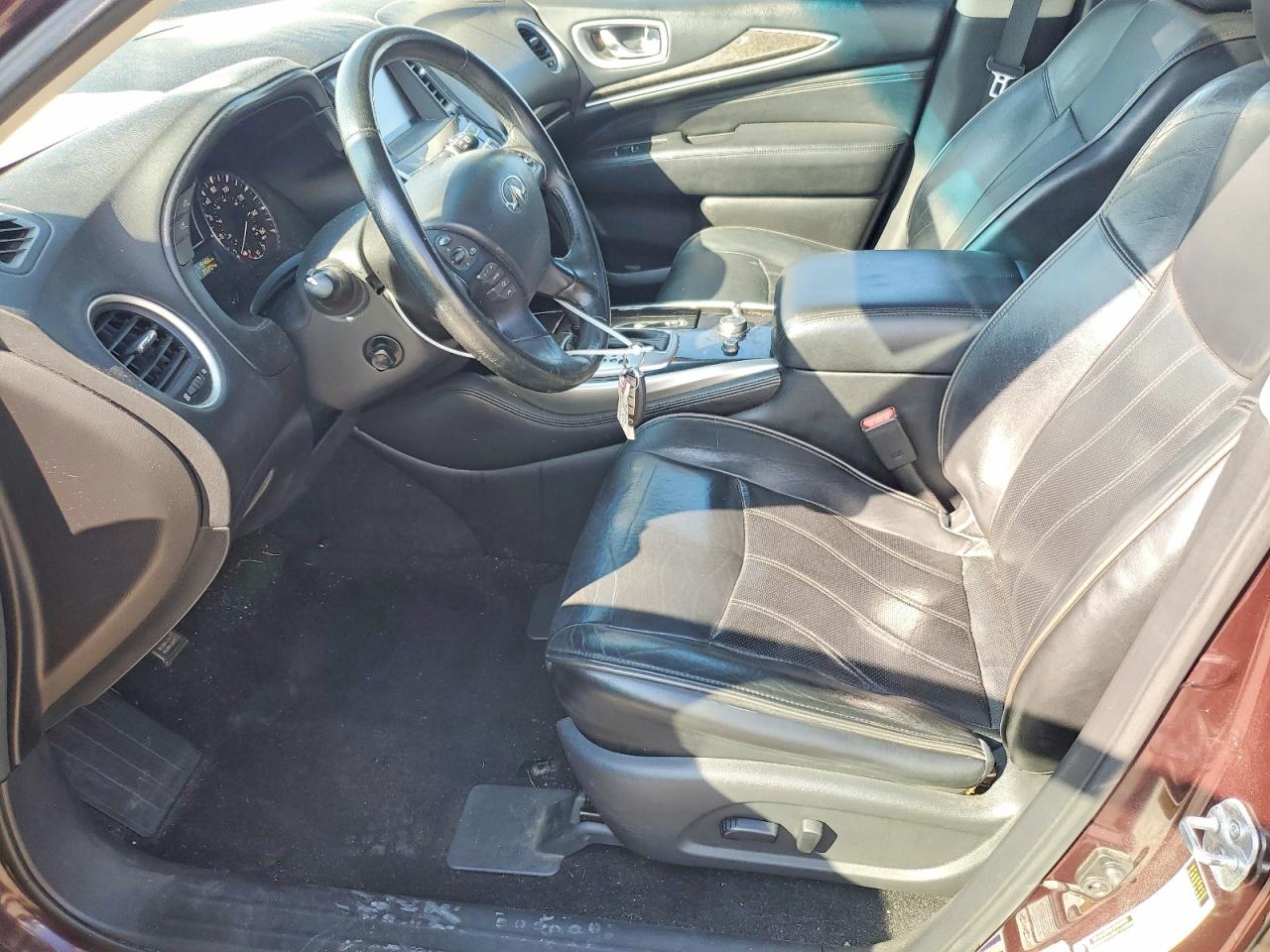 2015 Infiniti Qx60 Base Burgundy vin: 5N1AL0MNXFC515298