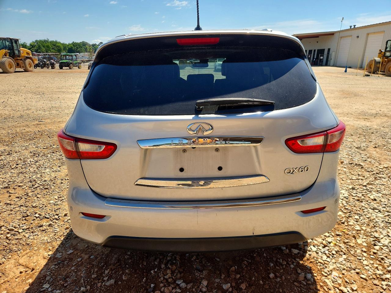 2015 Infiniti Qx60 Base Silver vin: 5N1AL0MNXFC517682