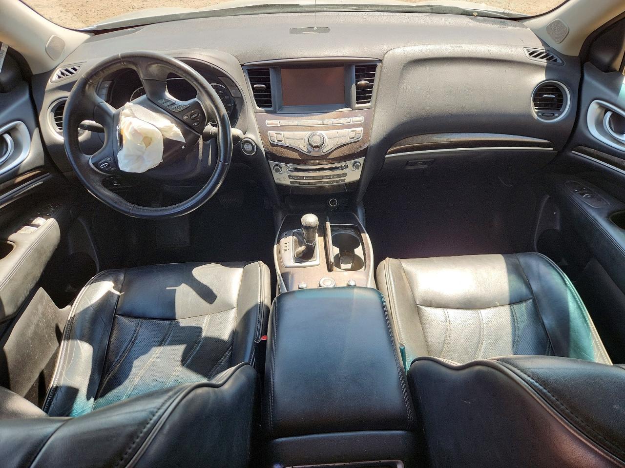 2015 Infiniti Qx60 Base Silver vin: 5N1AL0MNXFC517682