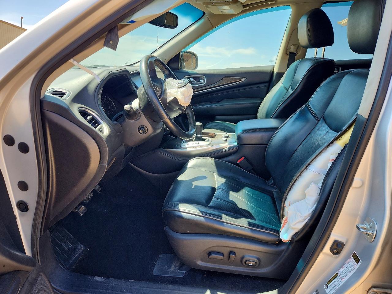 2015 Infiniti Qx60 Base Silver vin: 5N1AL0MNXFC517682