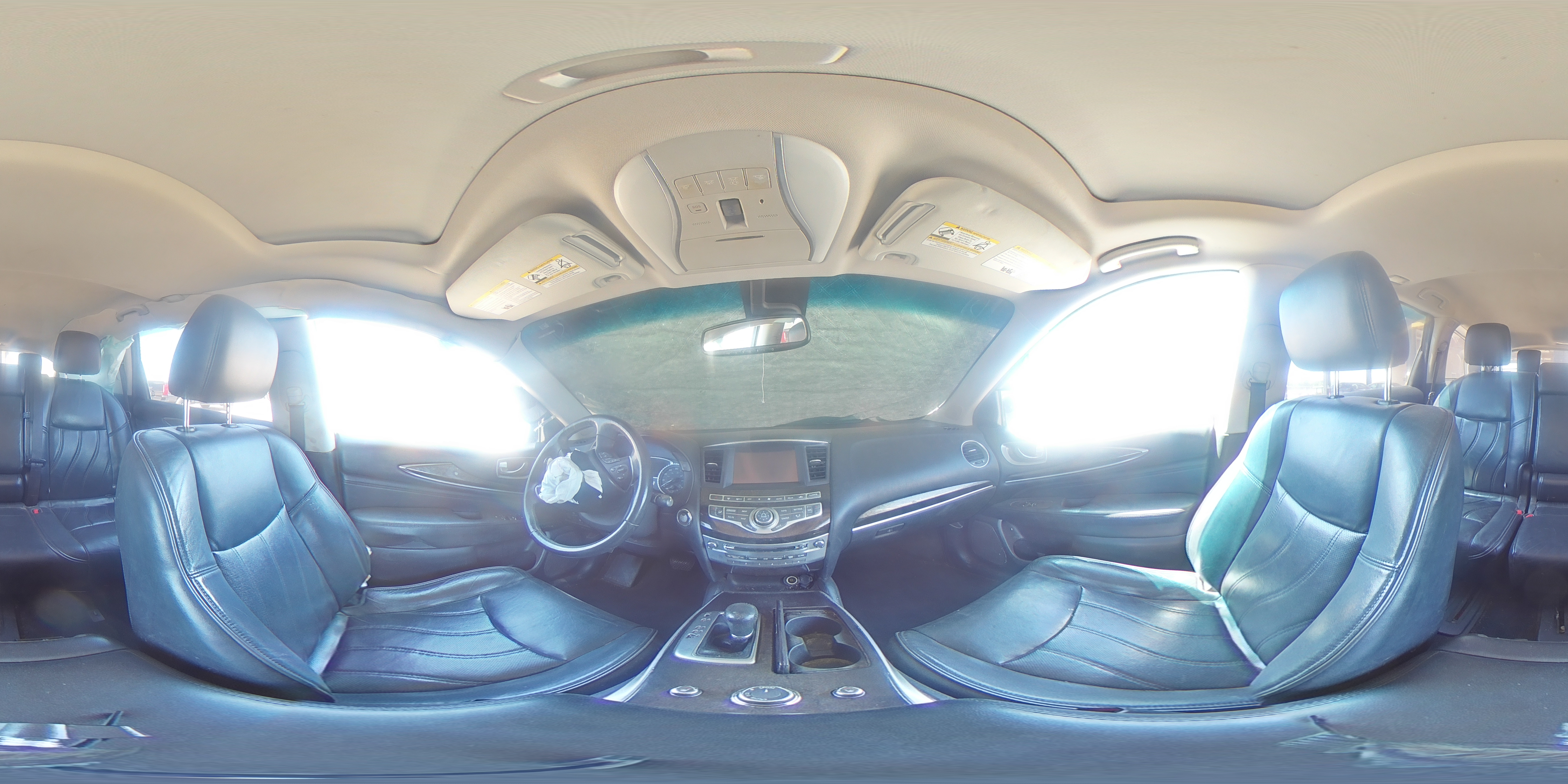 2015 Infiniti Qx60 Base Silver vin: 5N1AL0MNXFC517682