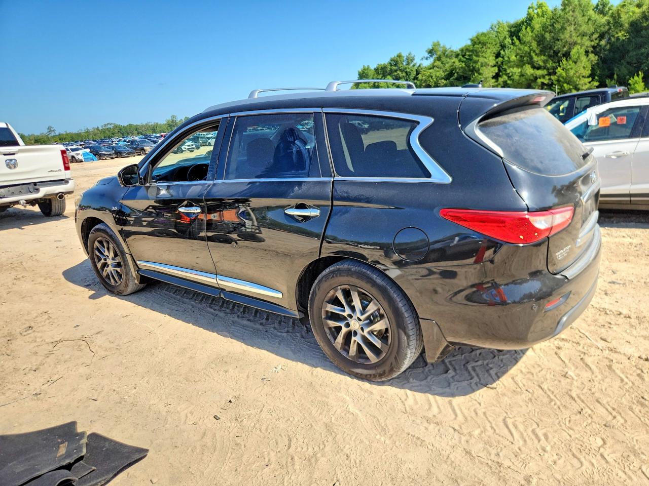 2015 Infiniti Qx60 Base Black vin: 5N1AL0MNXFC520890