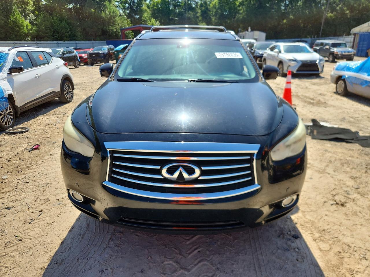 2015 Infiniti Qx60 Base Black vin: 5N1AL0MNXFC520890