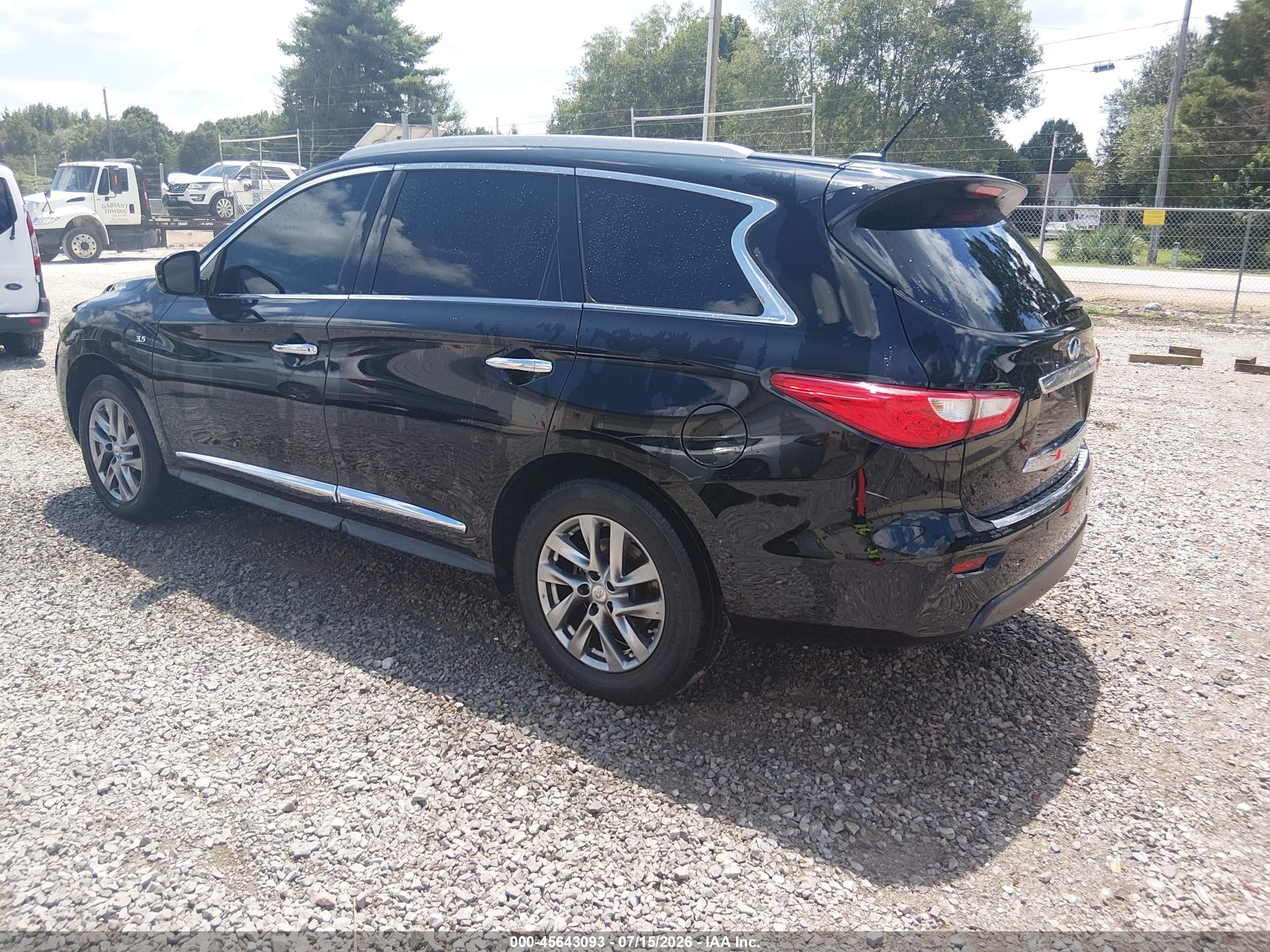 2015 Infiniti Qx60   Black vin: 5N1AL0MNXFC530528